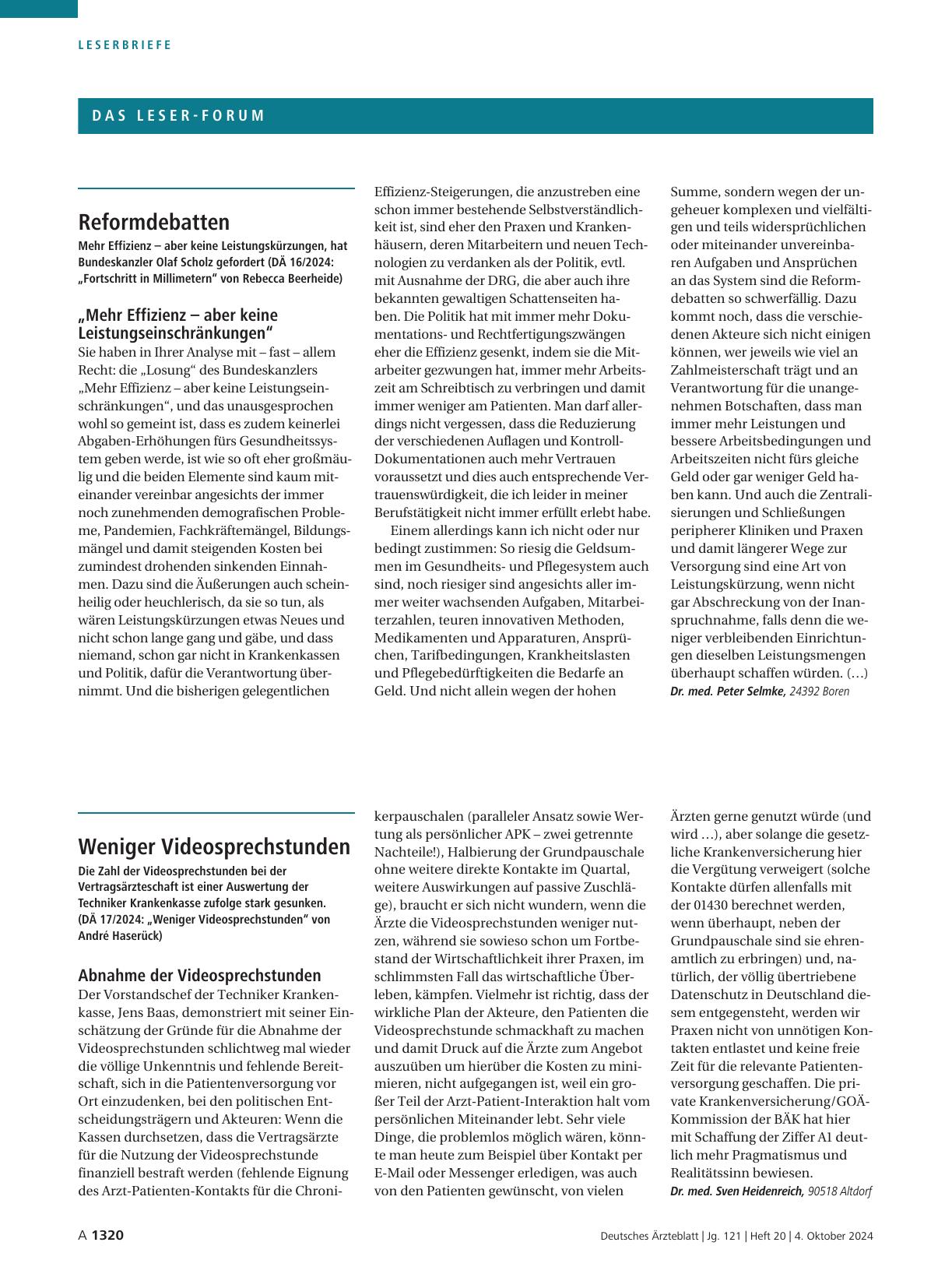 Vorschauseite 1: Weniger Videosprechstunden: Abnahme der Videosprechstunden