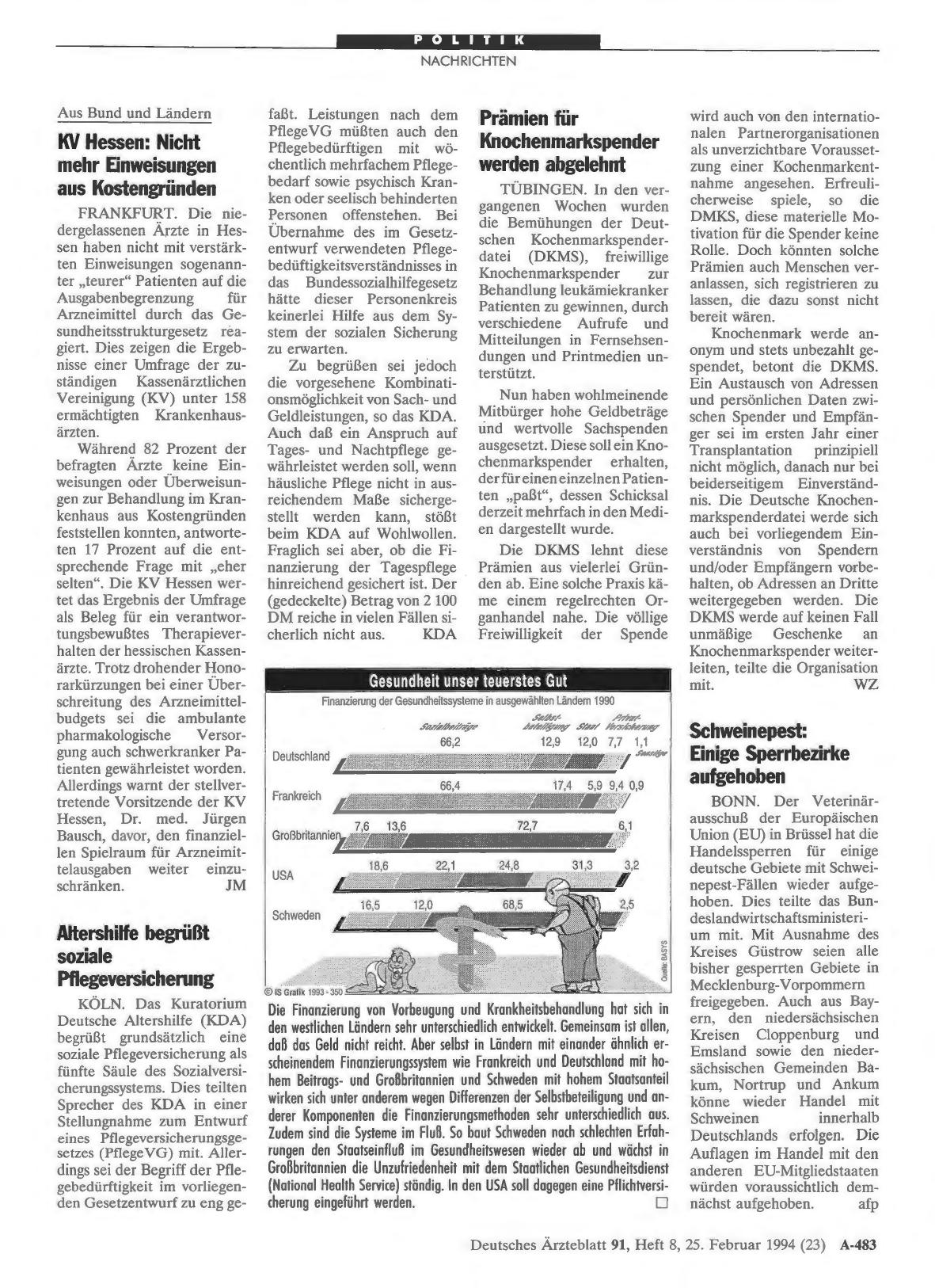 Vorschauseite 1: Schweinepest: Einige Sperrbezirke aufgehoben