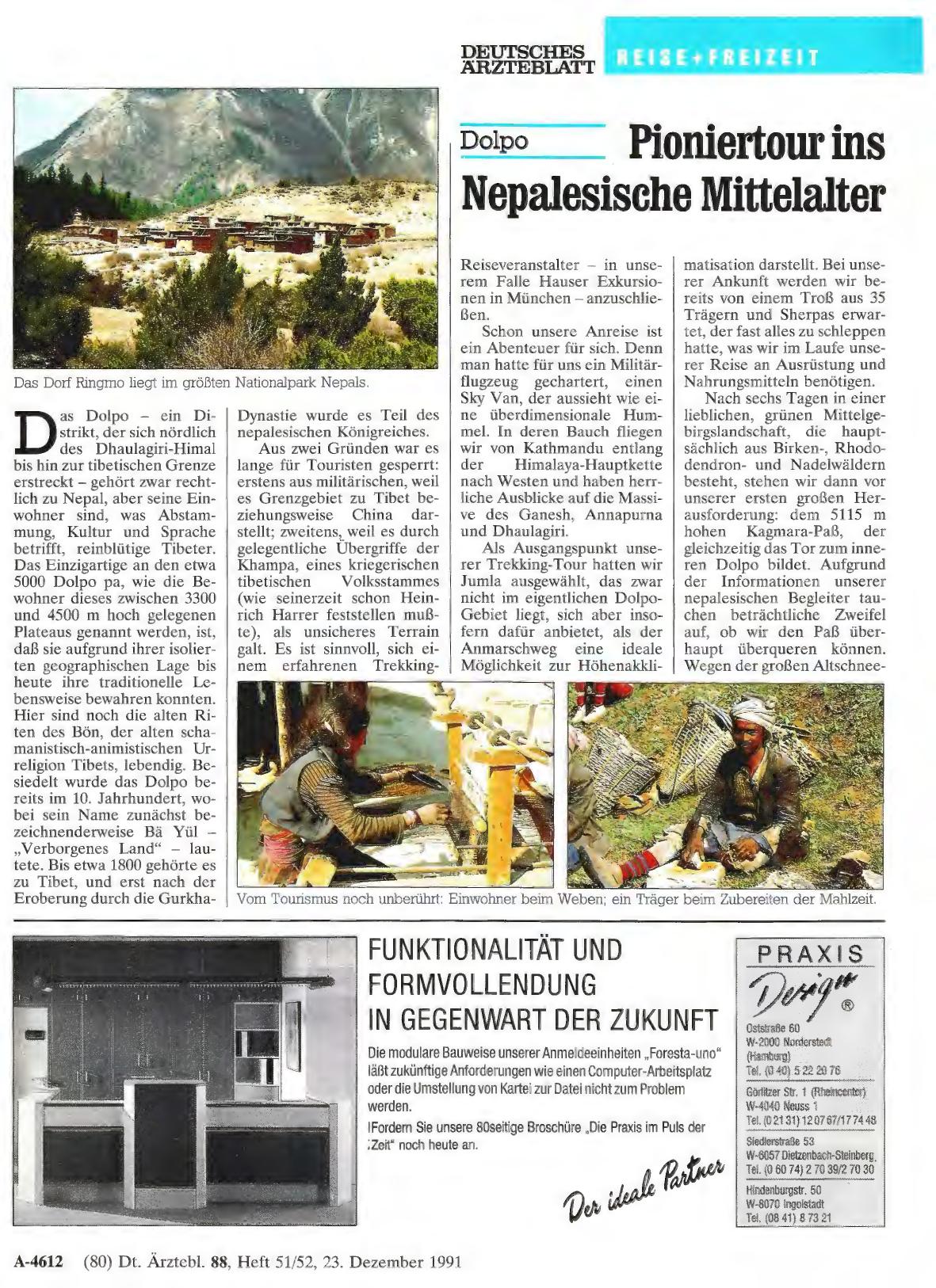 Vorschauseite 1: Dolpo: Pioniertour ins Nepalesische Mittelalter