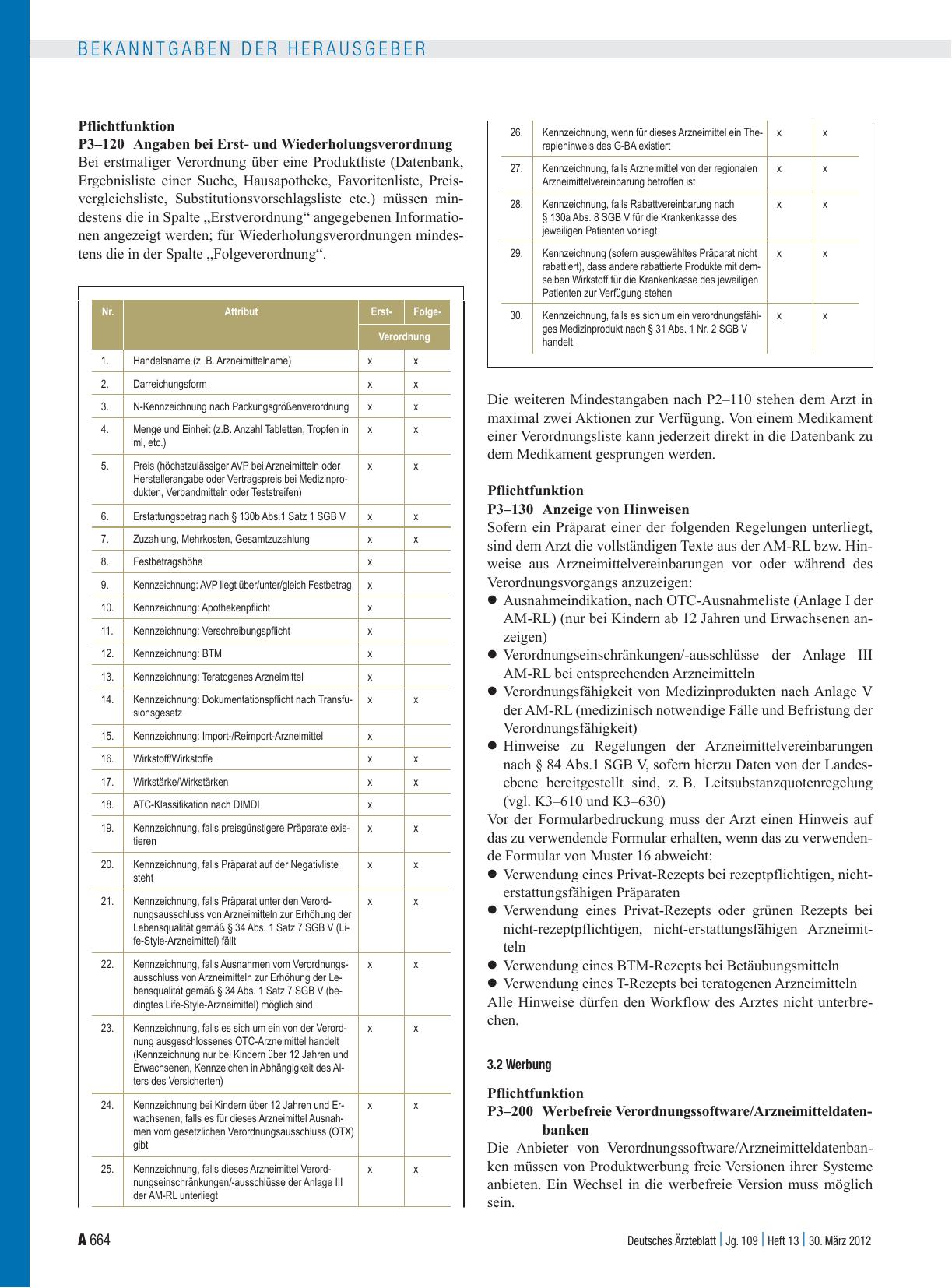 Vorschauseite 4: Anforderungskatalog nach § 73 Abs. 8 SGB V für Verordnungssoftware/Arzneimitteldatenbanken Anlage 23 zu § 29 Bundesmantelvertrag – Ärzte bzw. § 15 Bundesmantelvertrag – Ärzte/Ersa…