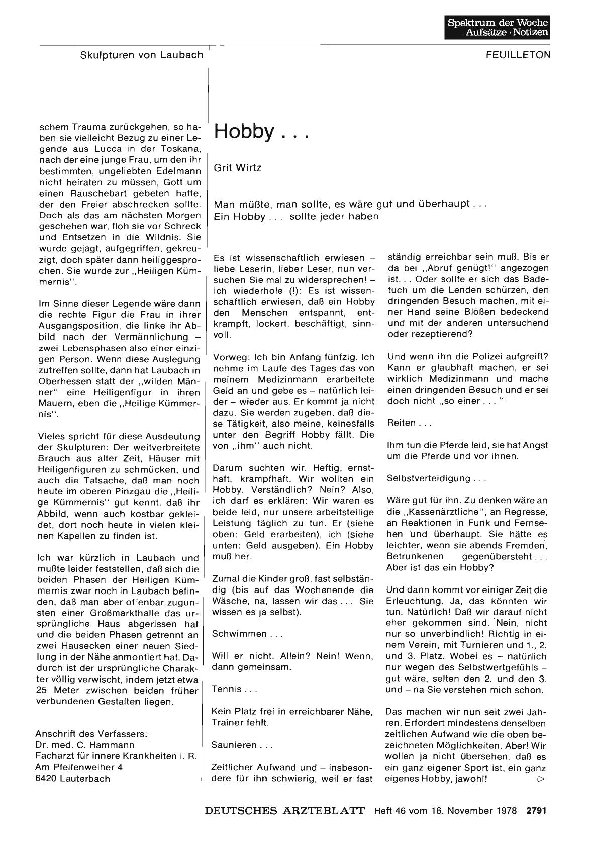 Vorschauseite 1: Hobby. ..