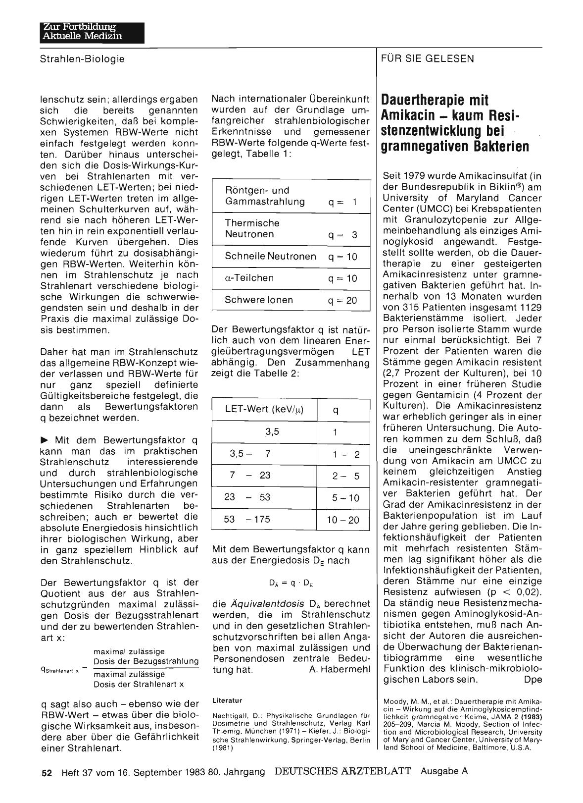 Vorschauseite 1: Dauertherapie mit Arnikaein - kaum Resistenzentwicklung bei gramnegativen Bakterien