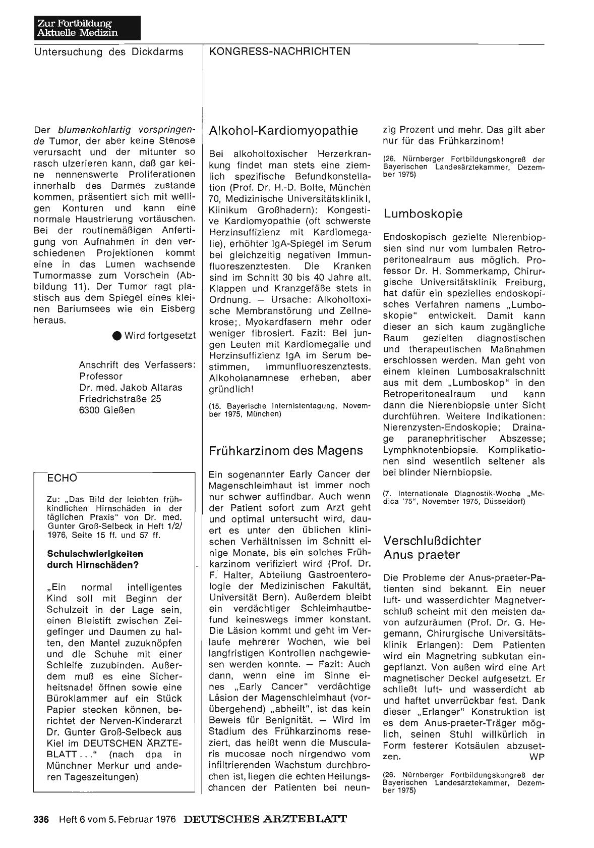 Vorschauseite 1: Lumboskopie