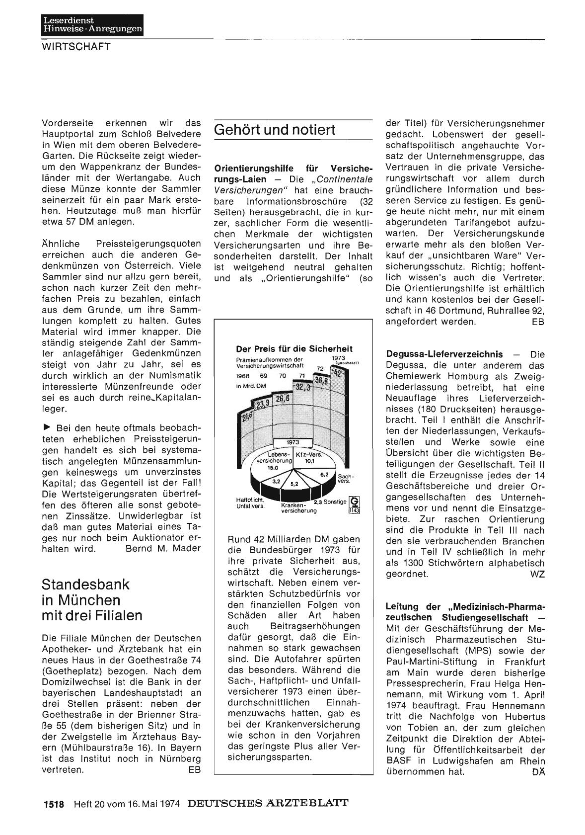 Vorschauseite 1: Gehört und notiert