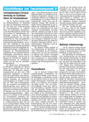 Vorschauseite 1: Entschließungen zum Tagesordnungspunkt VI