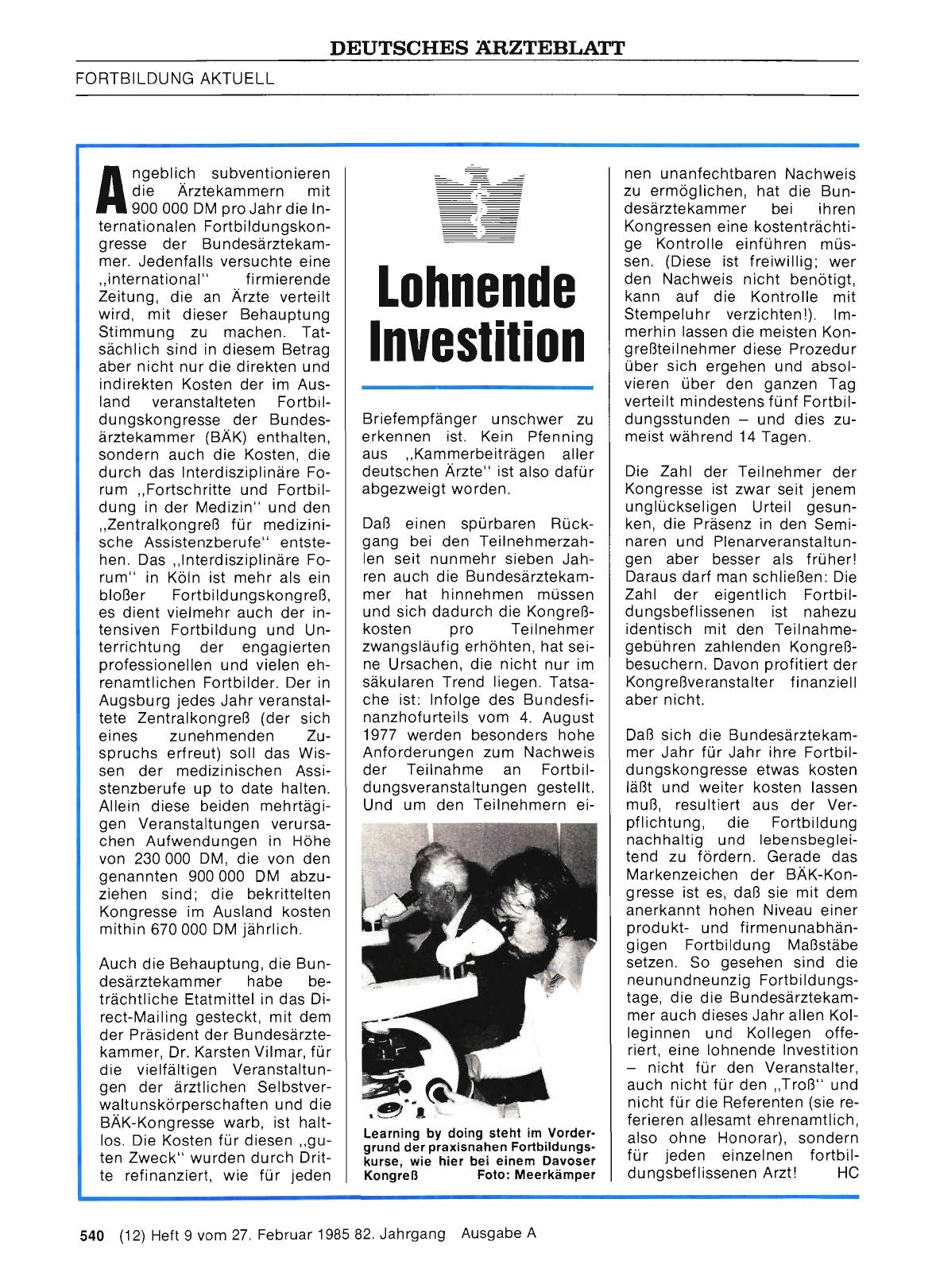 Vorschauseite 1: Lohnende Investition