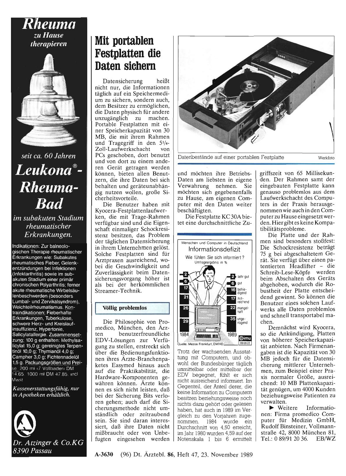 Vorschauseite 1: Mit portablen Festplatten die Daten sichern