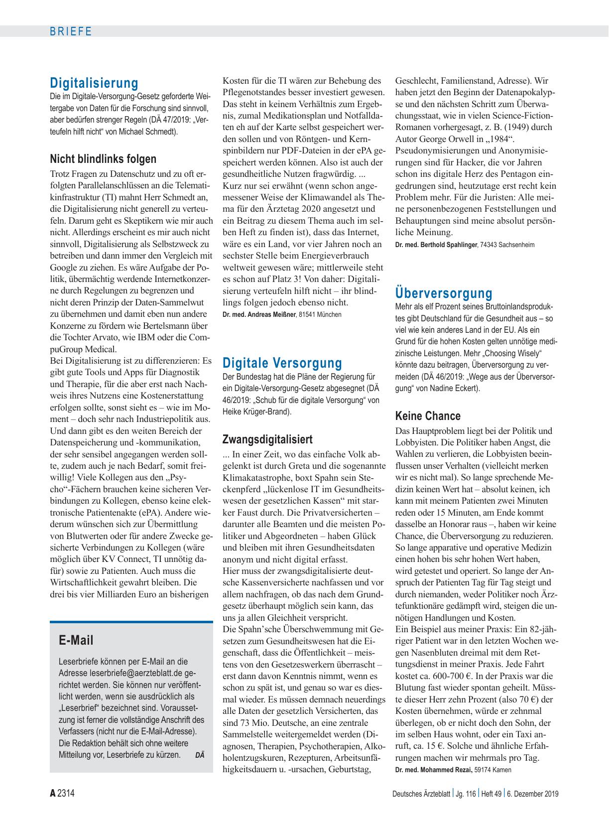 Vorschauseite 1: Digitalisierung: Nicht blindlinks folgen