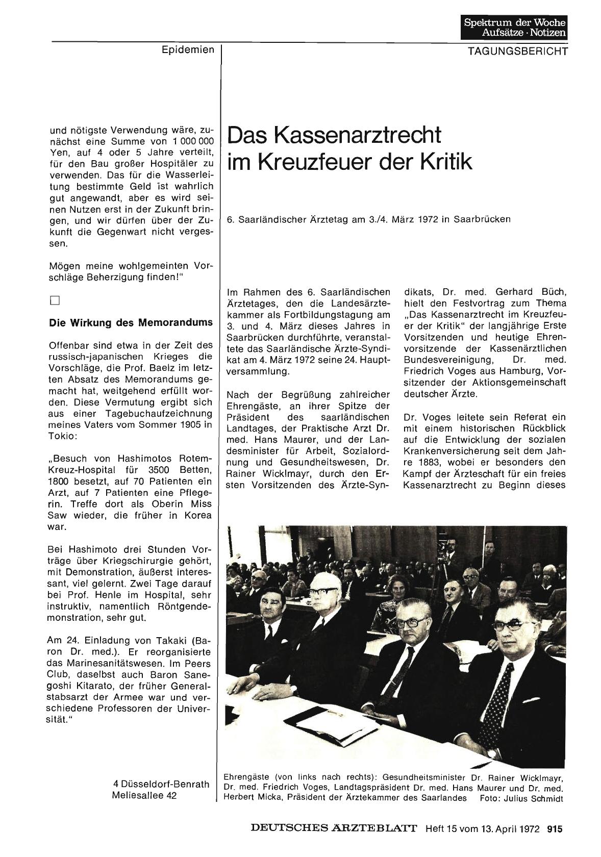 Vorschauseite 1: Das Kassenarztrecht im Kreuzfeuer der Kritik