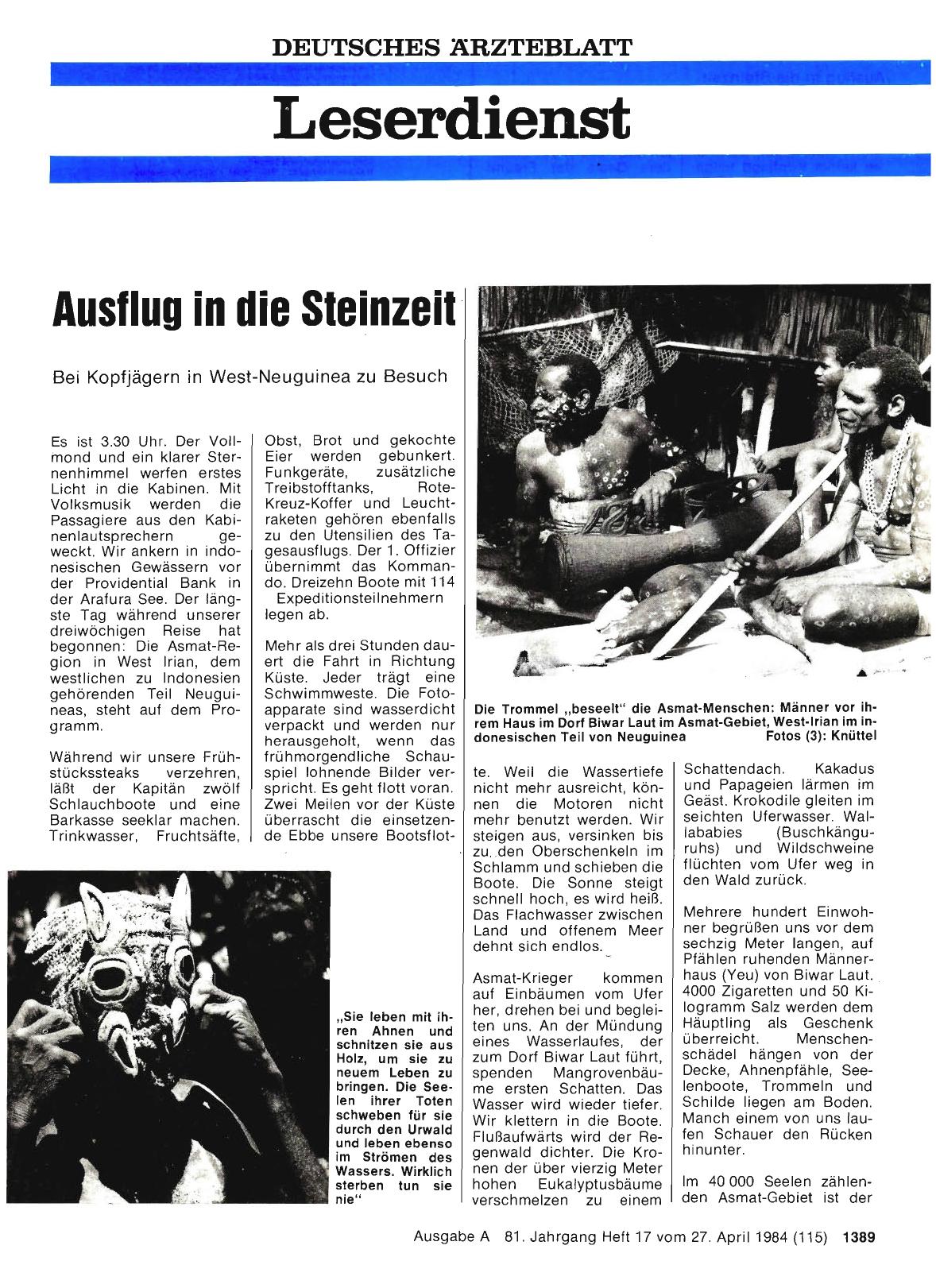 Vorschauseite 1: Ausflug in die Steinzeit