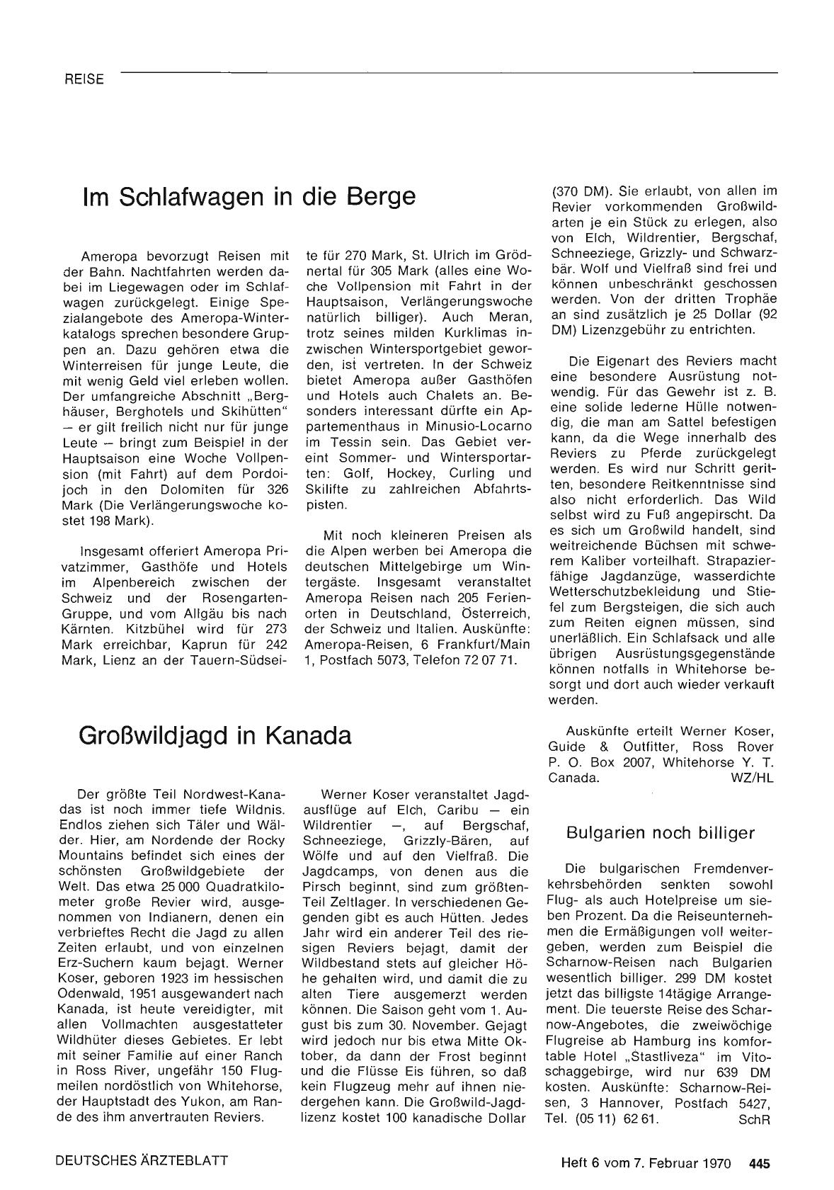 Vorschauseite 1: Großwildjagd in Kanada