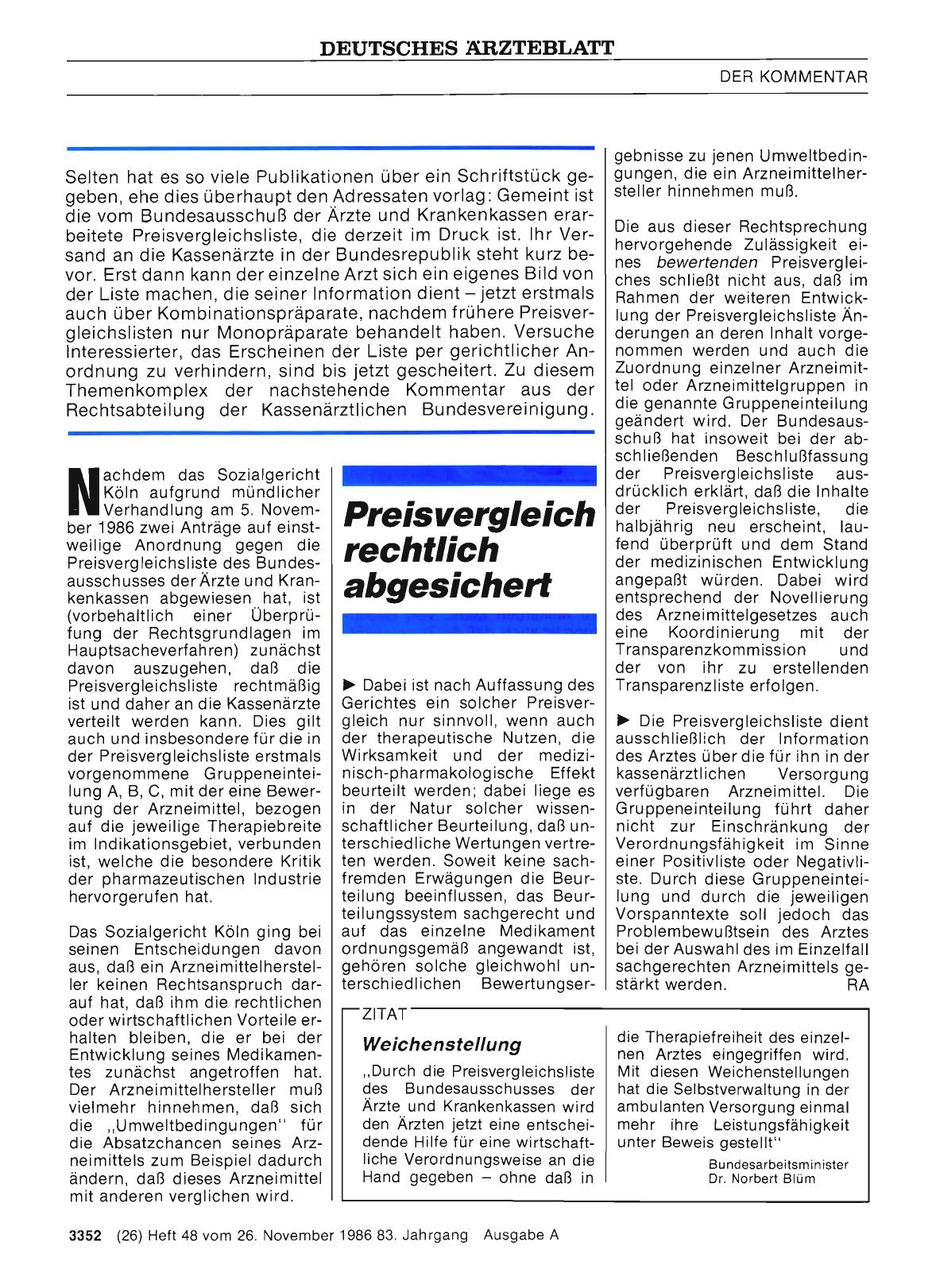 Vorschauseite 1: Preisvergleich rechtlich abgesichert