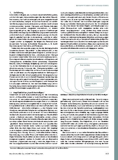 Vorschauseite 3: Digitalisierung: Künstliche Intelligenz in der Medizin