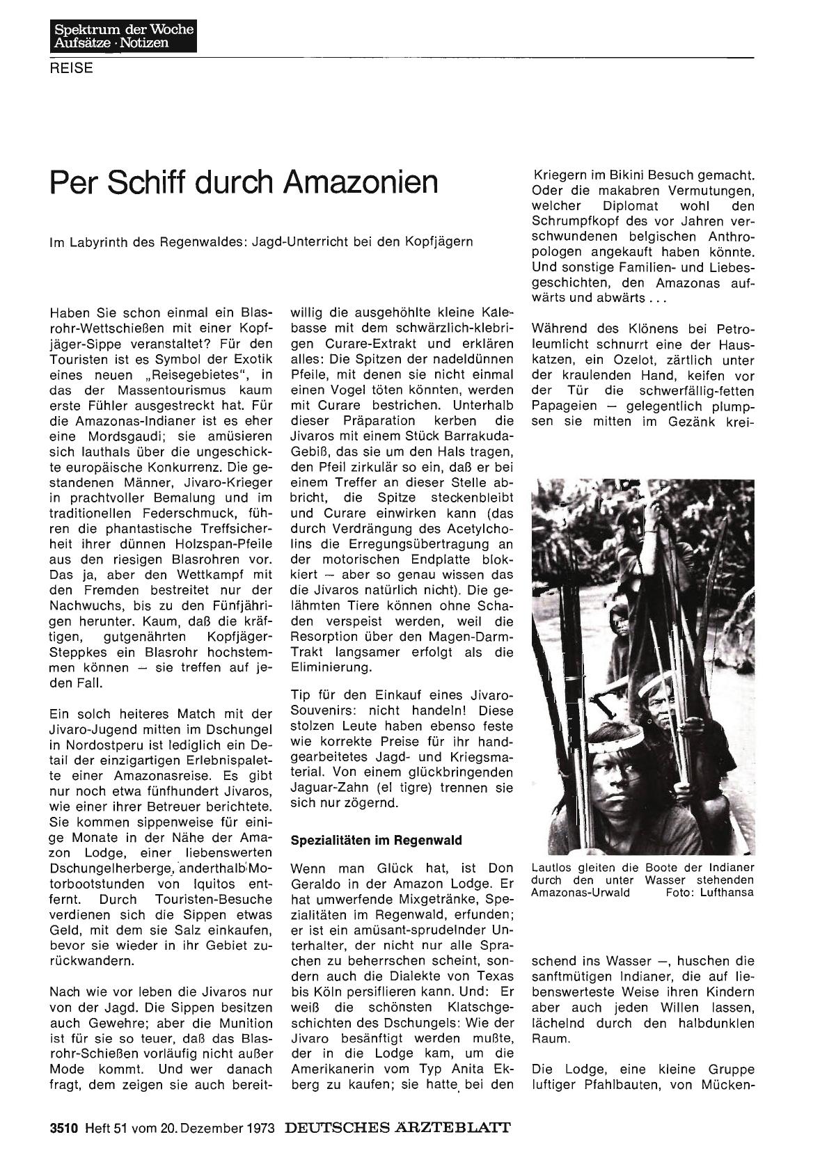 Vorschauseite 1: Per Schiff durch Amazonien