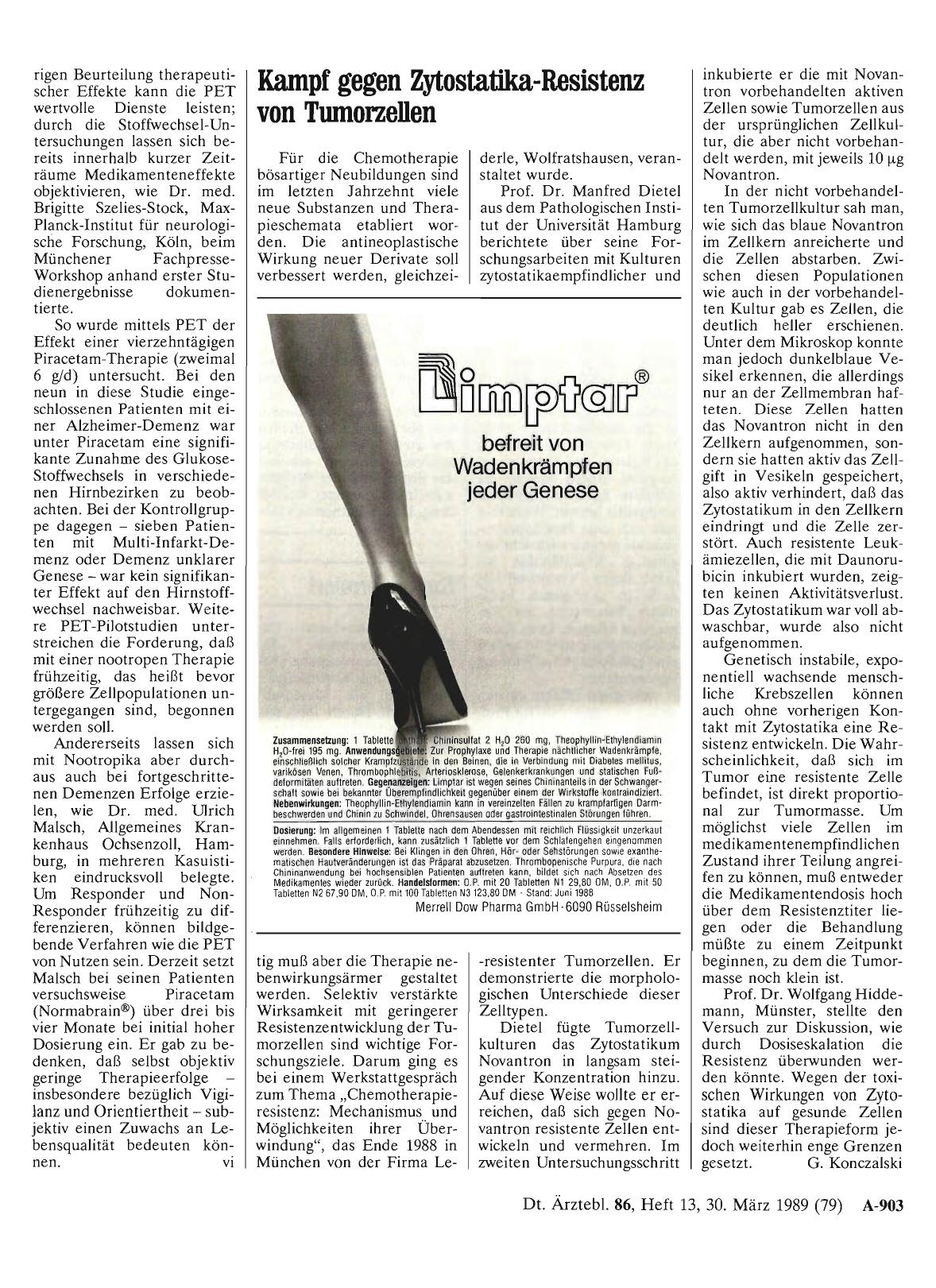 Vorschauseite 1: Kampf gegen Zytostatika-Resistenz von Tumorzellen
