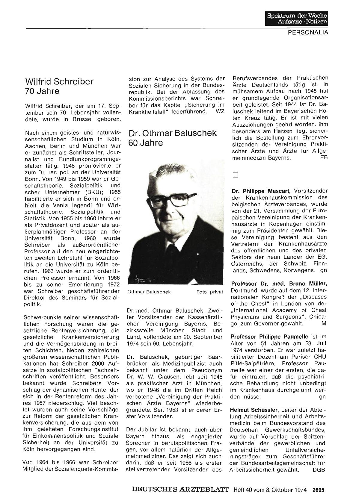 Vorschauseite 1: Helmut Schüssler