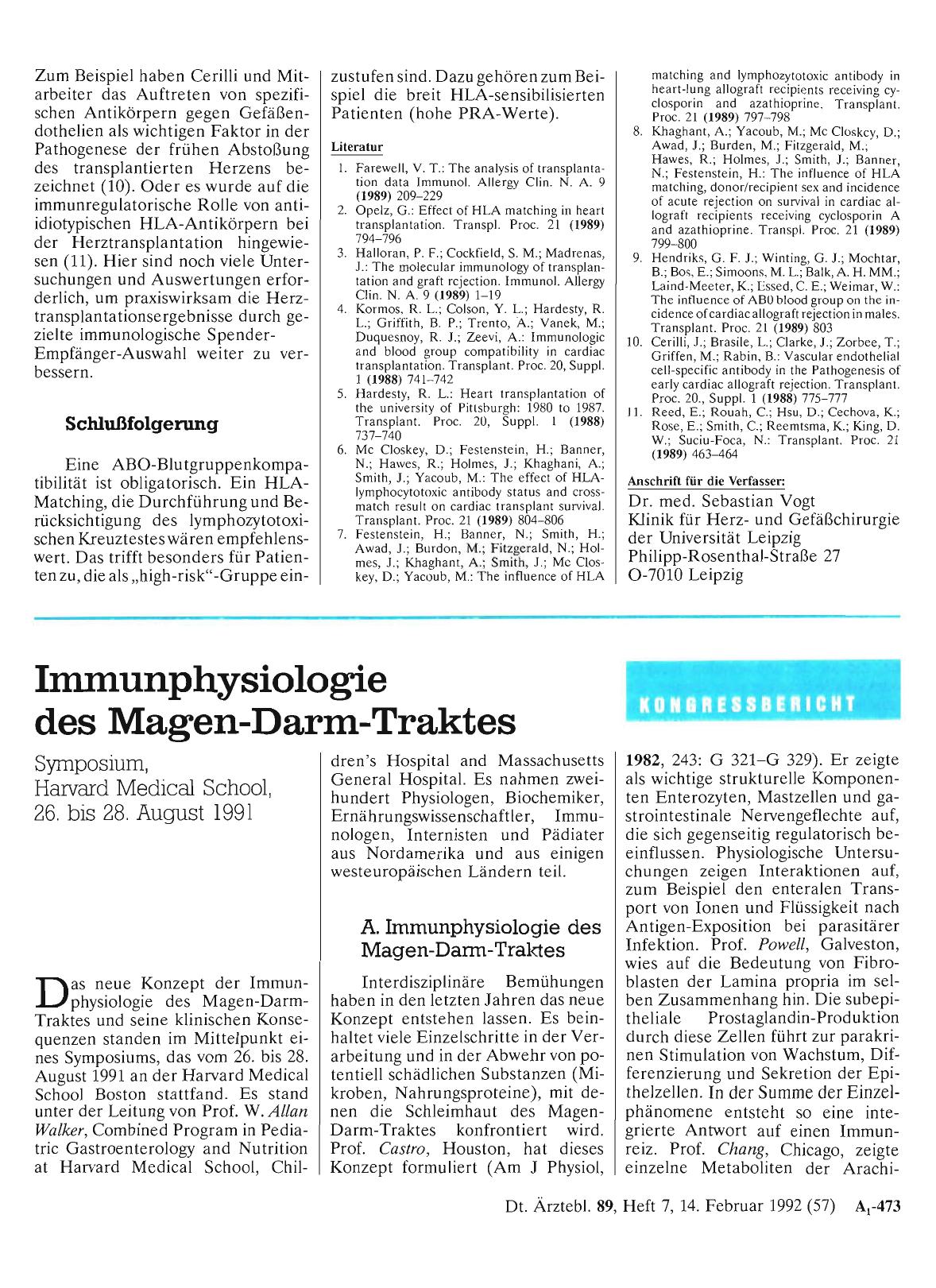 Vorschauseite 1: Immunphysiologie des Magen-Darm-Traktes