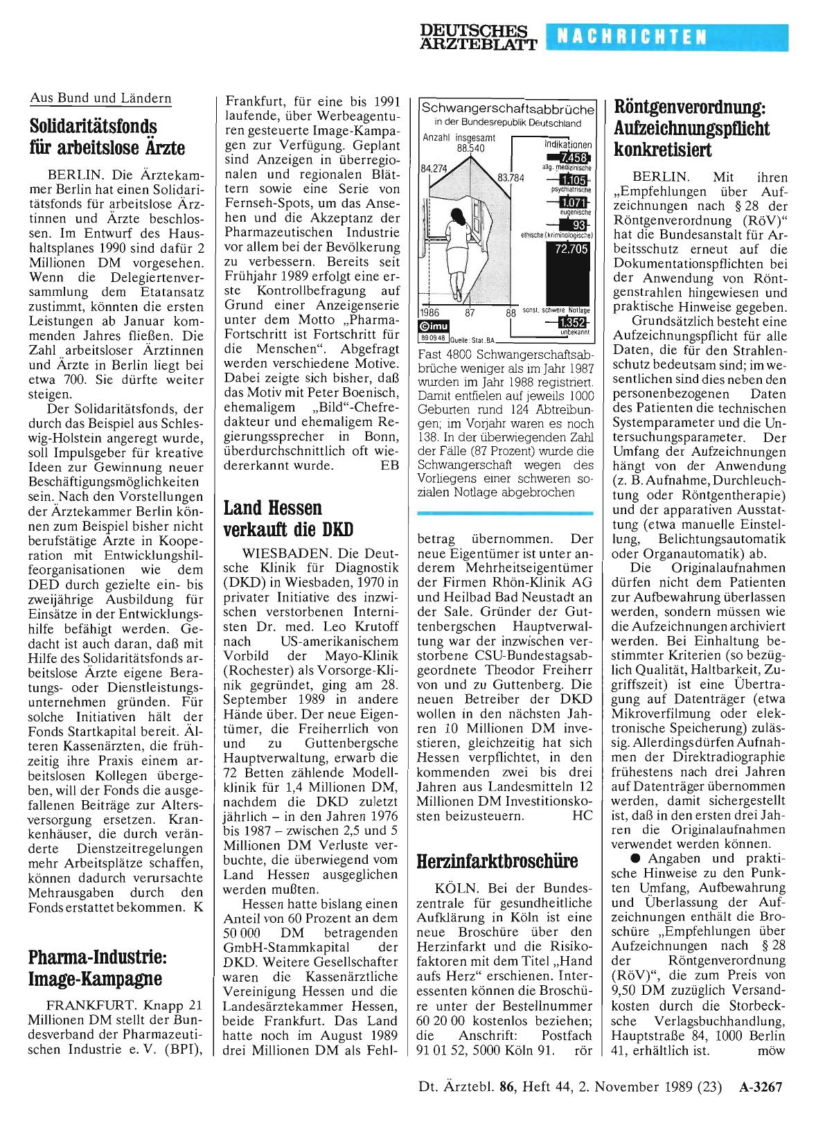 Vorschauseite 1: Herzinfarktbroschüre