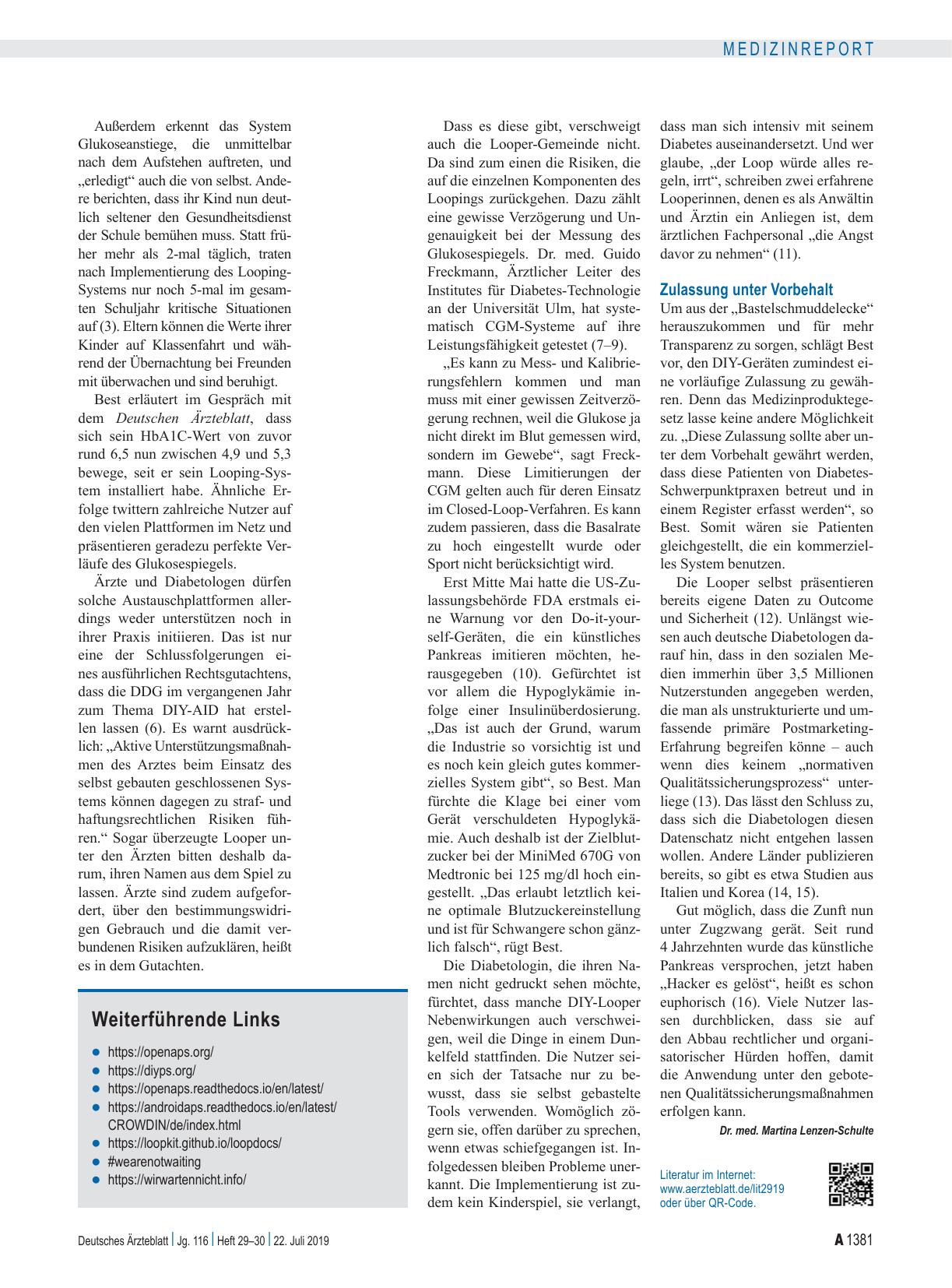 Vorschauseite 3: Typ-1-Diabetes: Diabetestherapie Marke Eigenbau