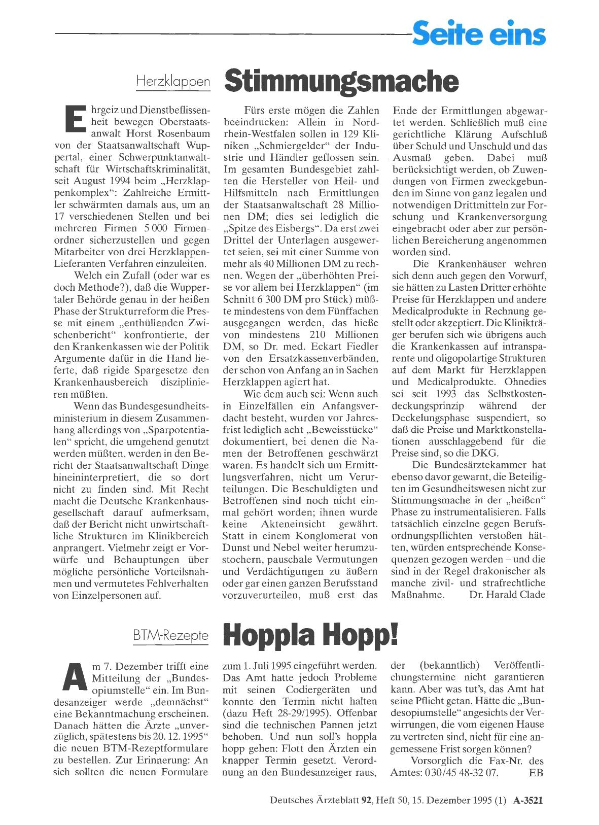 Vorschauseite 1: BTM-Rezepte: Hoppla Hopp!