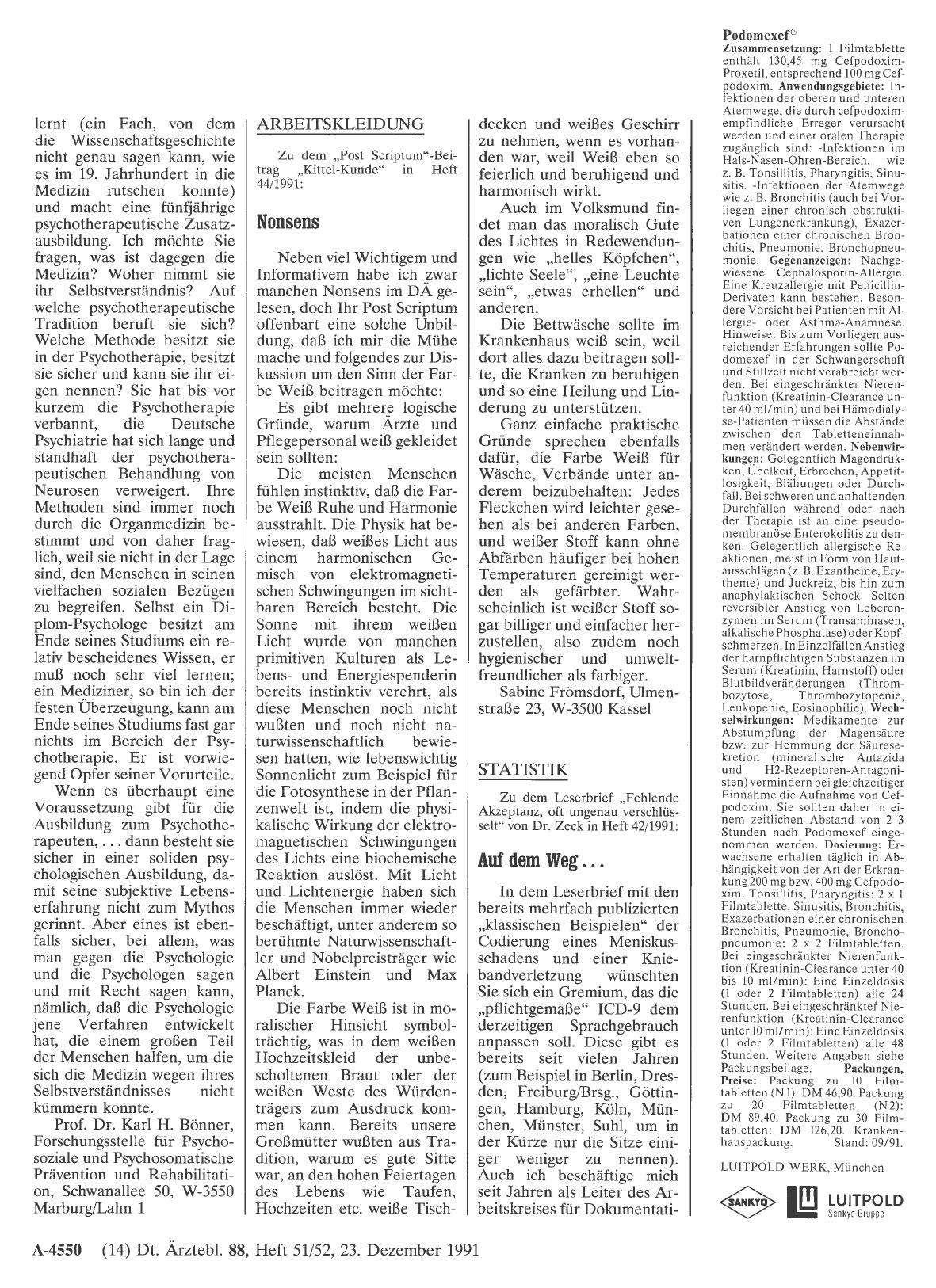 Vorschauseite 1: ARBEITSKLEIDUNG: Nonsens