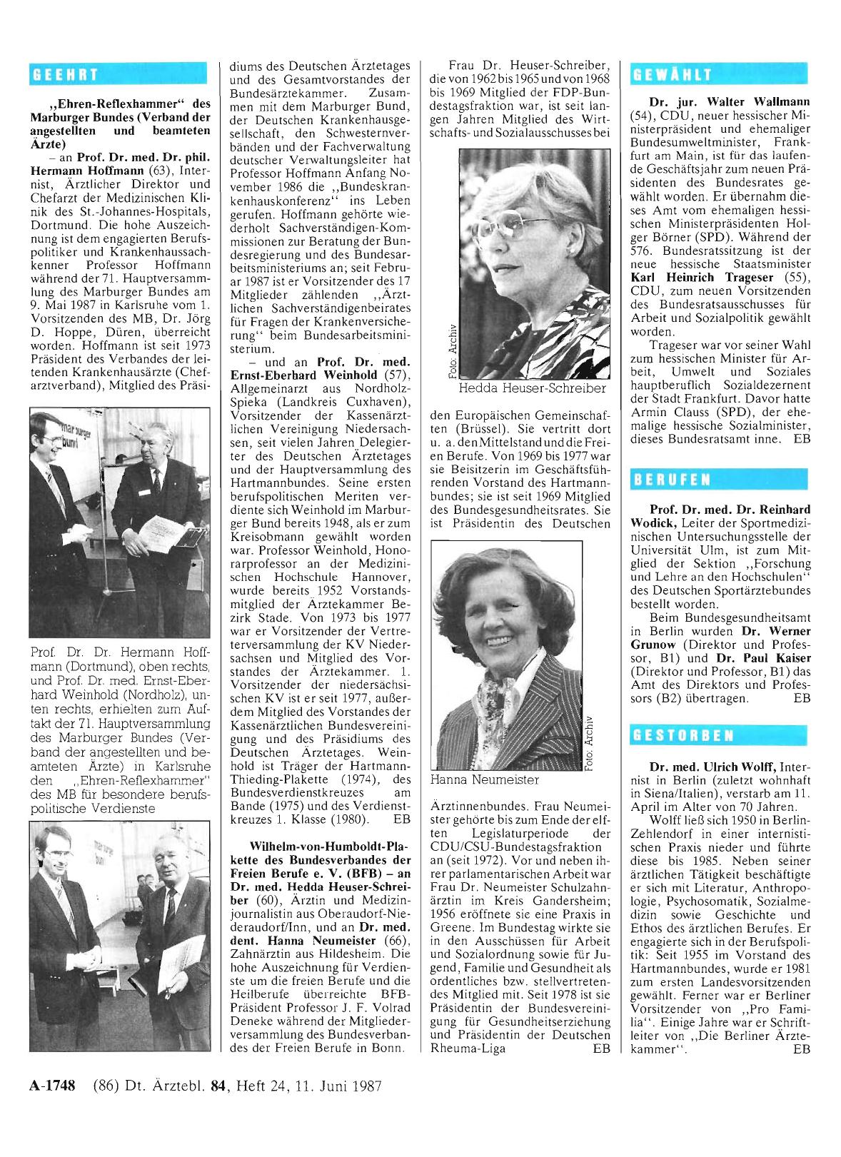 Vorschauseite 1: Gestorben