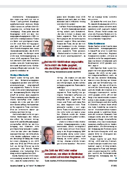 Vorschauseite 3: Medizinische Versorgungszentren: Eine Alternative, keine Konkurrenz