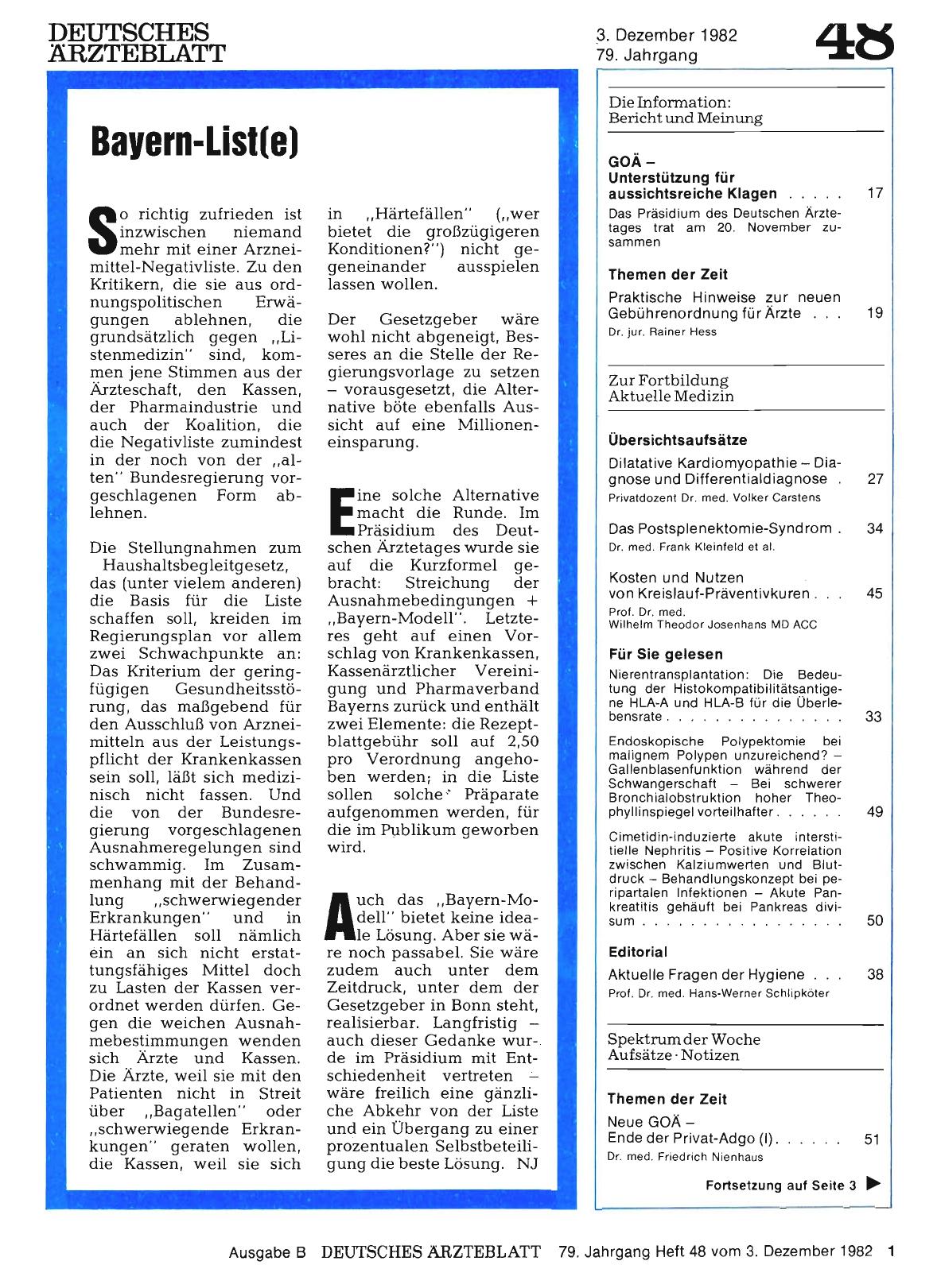 Vorschauseite 1: Bayern-List(e)