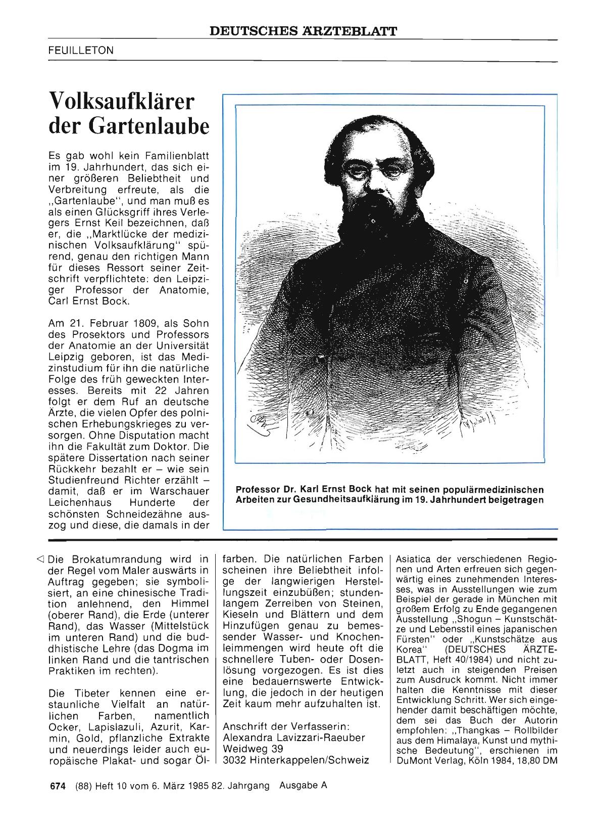 Vorschauseite 1: Volksaufklärer der Gartenlaube