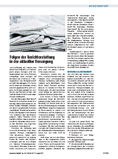 Vorschauseite 4: Methadon in der Onkologie: „Strohhalmfunktion“ ohne Evidenz