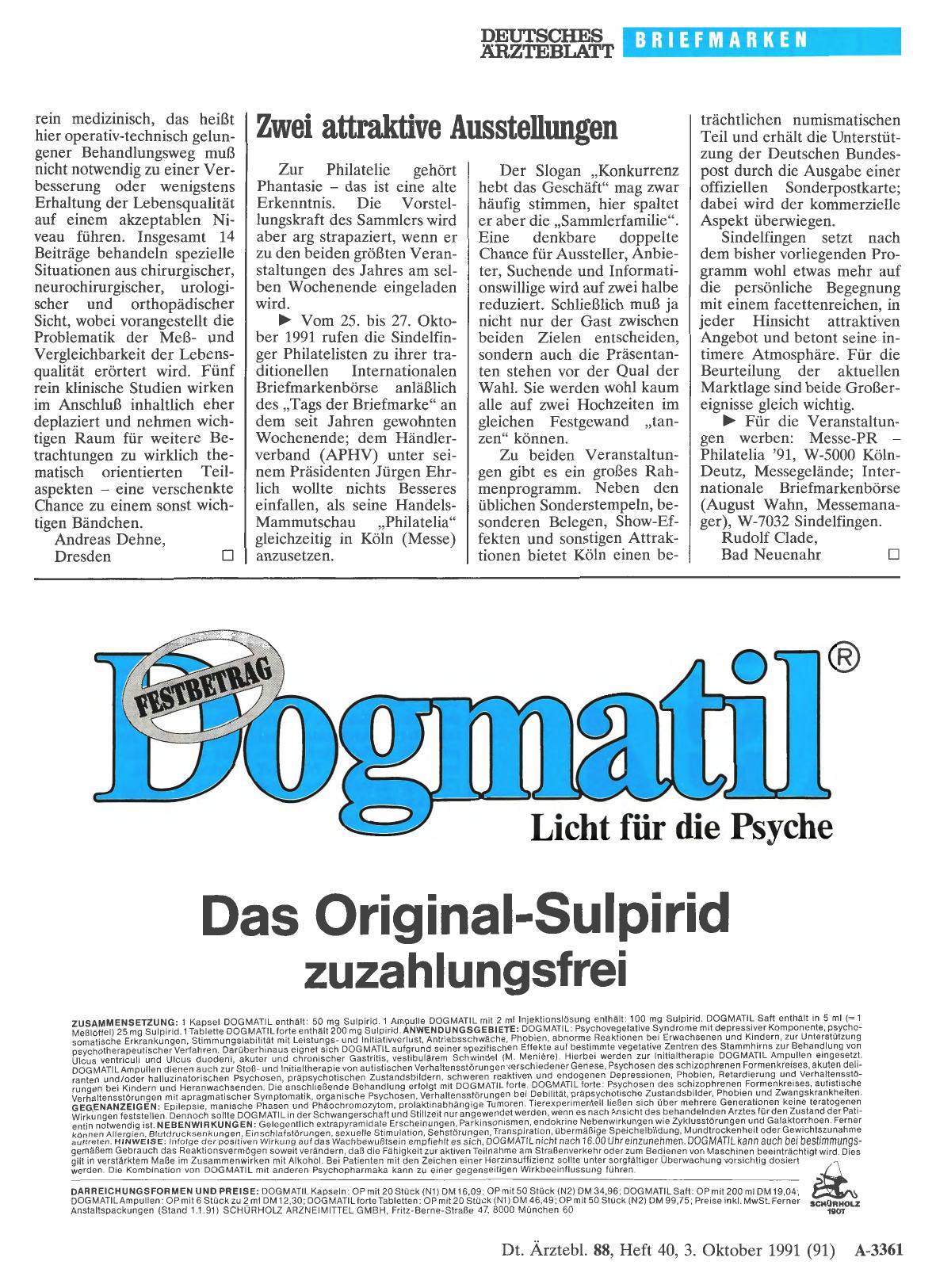 Vorschauseite 1: Zwei attraktive Ausstellungen