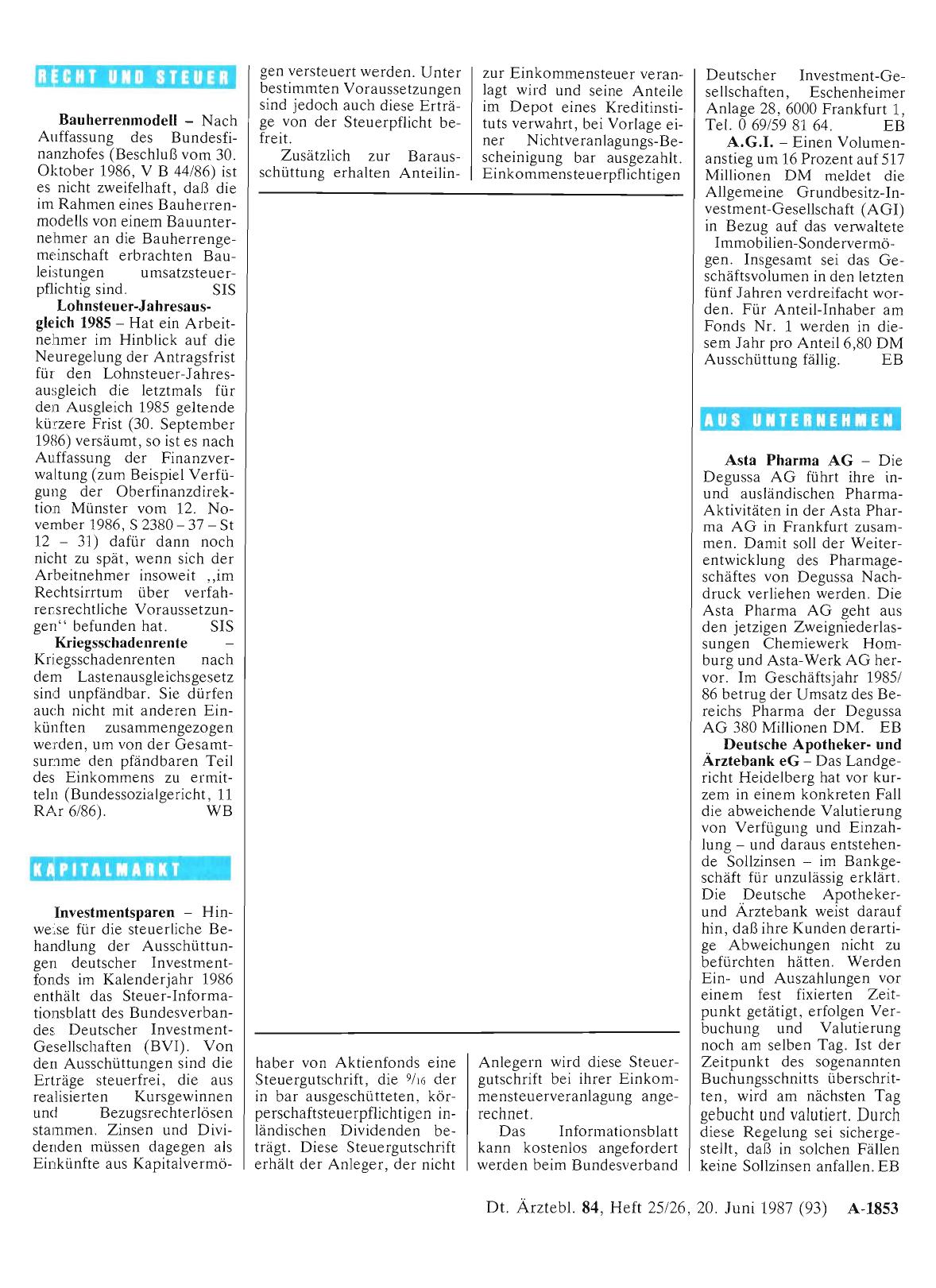 Vorschauseite 1: Recht und Steuer