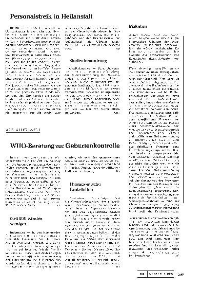 Vorschauseite 1: Therapeutische Tankstellen