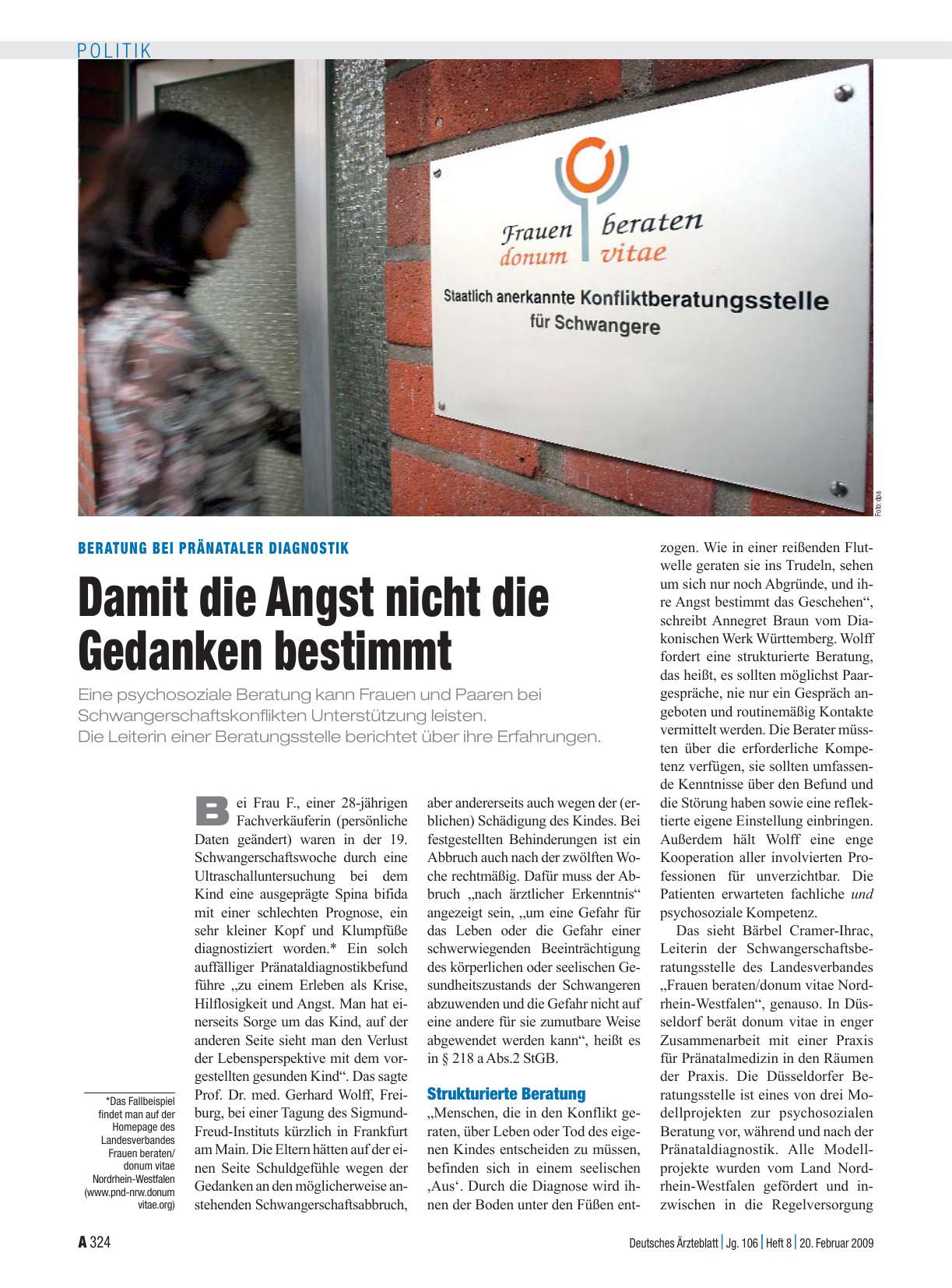 Vorschauseite 1: Mehr Unterstützung statt mehr Druck