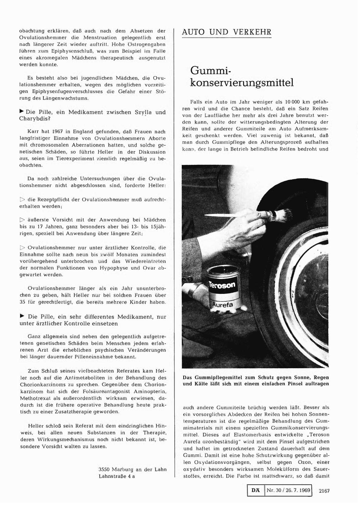 Vorschauseite 1: Gummikonservierungsmittel