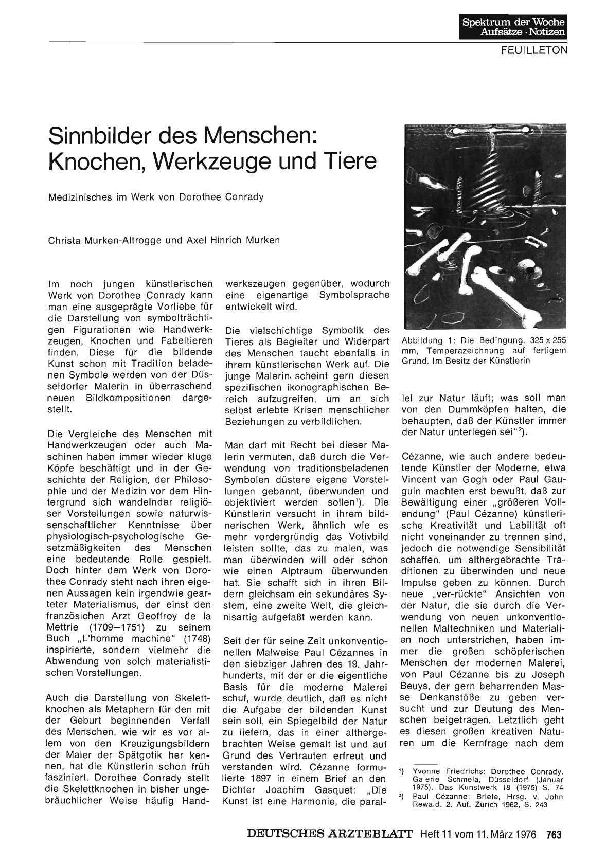 Vorschauseite 1: Sinnbilder des Menschen: Knochen, Werkzeuge und Tiere