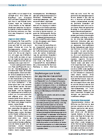 Vorschauseite 2: Resilienz: Selbstschutz in der Pandemie