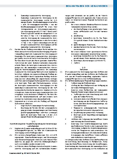 Vorschauseite 4: Richtlinien zum Inhalt und zur Durchführung der Prüfungen gemäß § 106d Abs. 6 SGB V