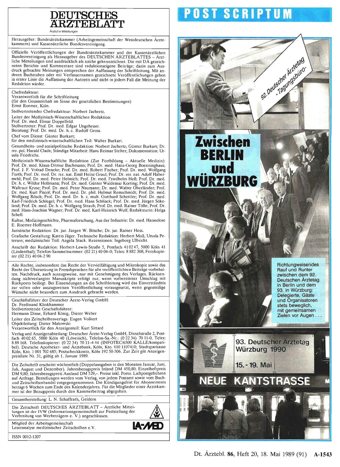 Vorschauseite 1: Zwischen Berlin und Würzburg
