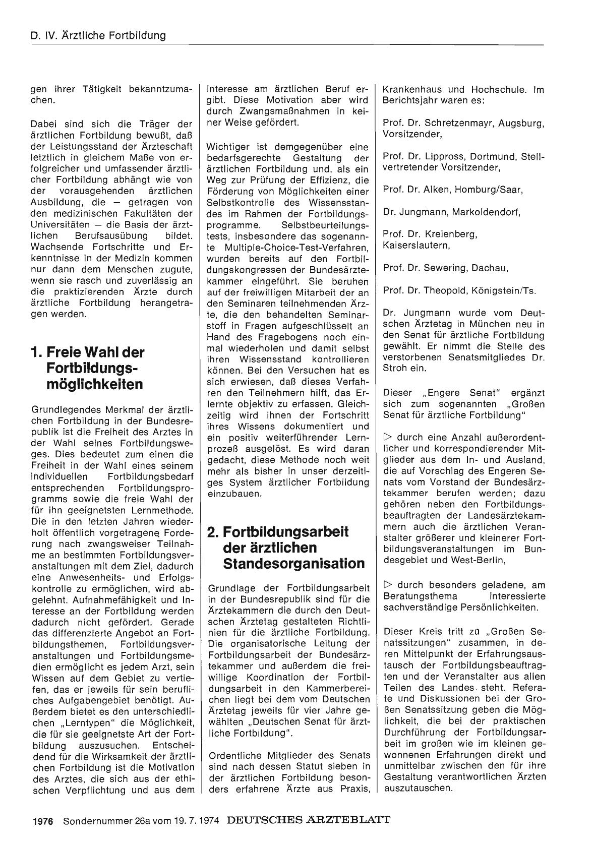 Vorschauseite 1: 1. Freie Wahl der Fortbildungsmöglichkeiten