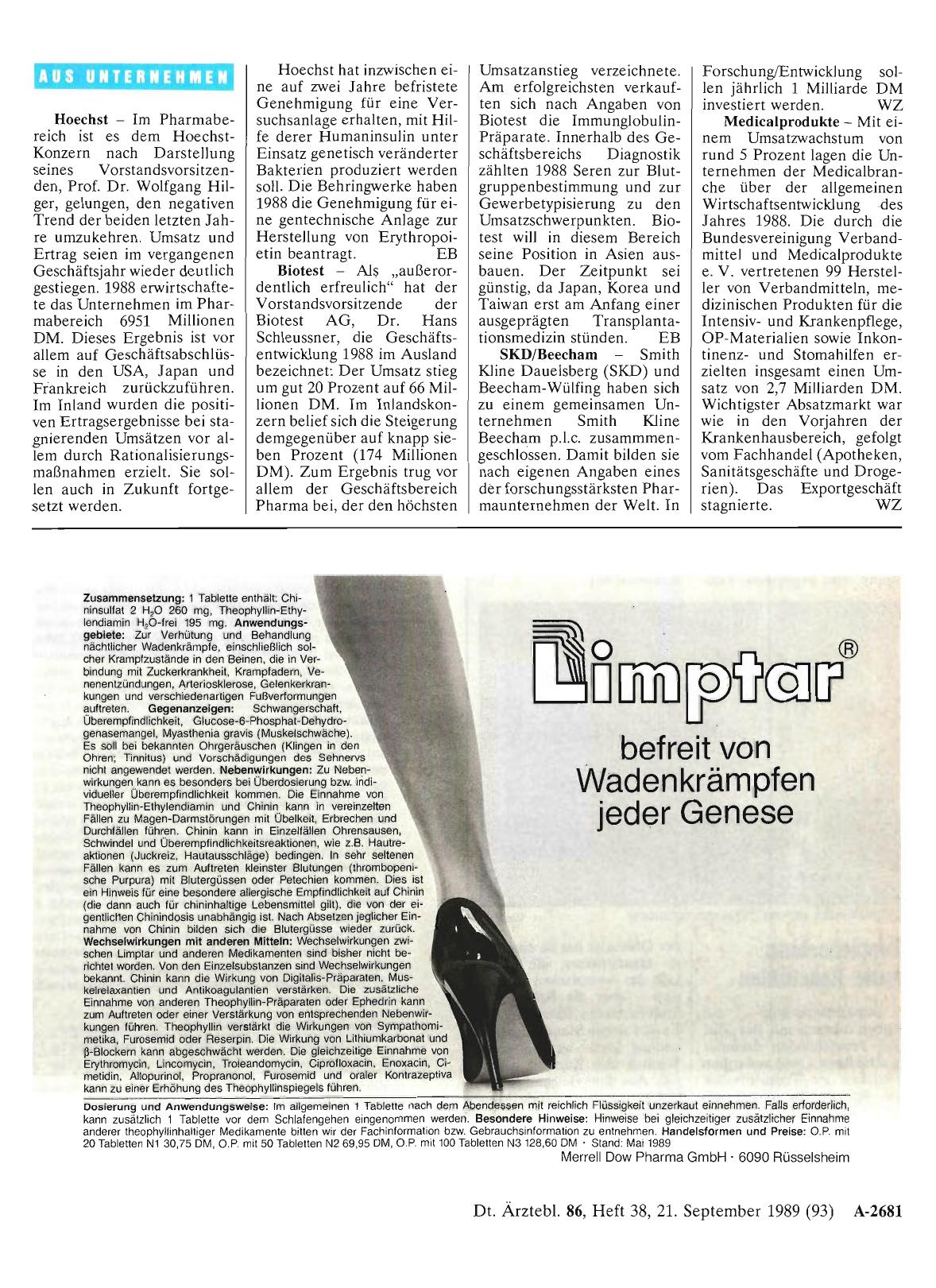 Vorschauseite 1: Aus Unternehmen