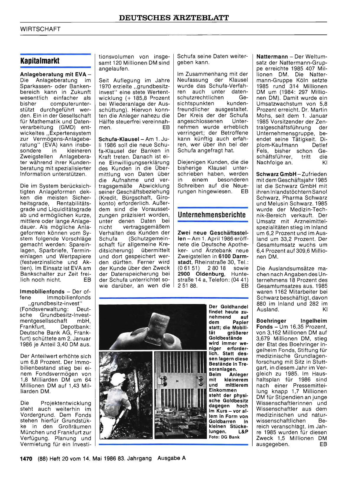 Vorschauseite 1: Kapitalmarkt