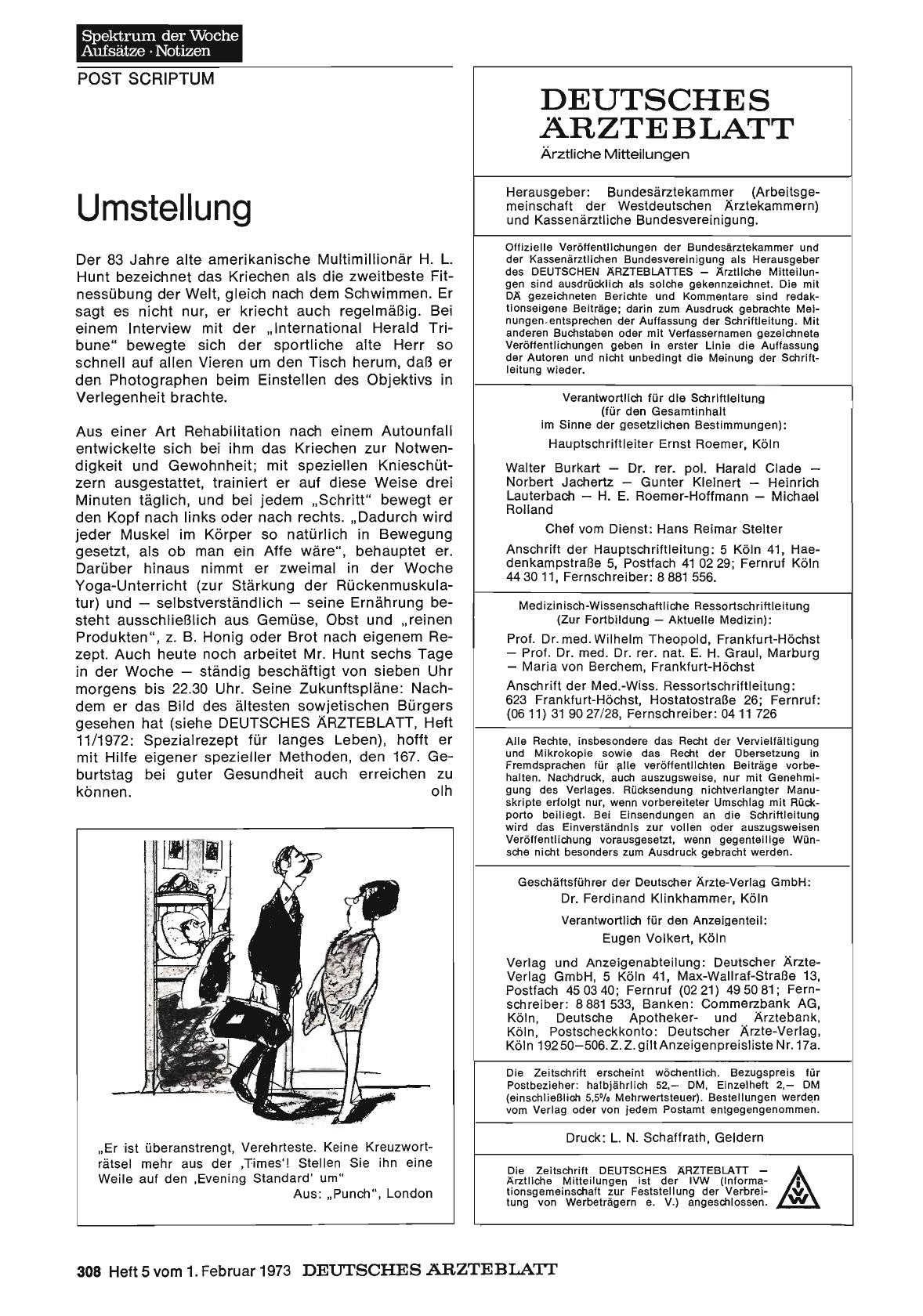 Vorschauseite 1: Umstellung