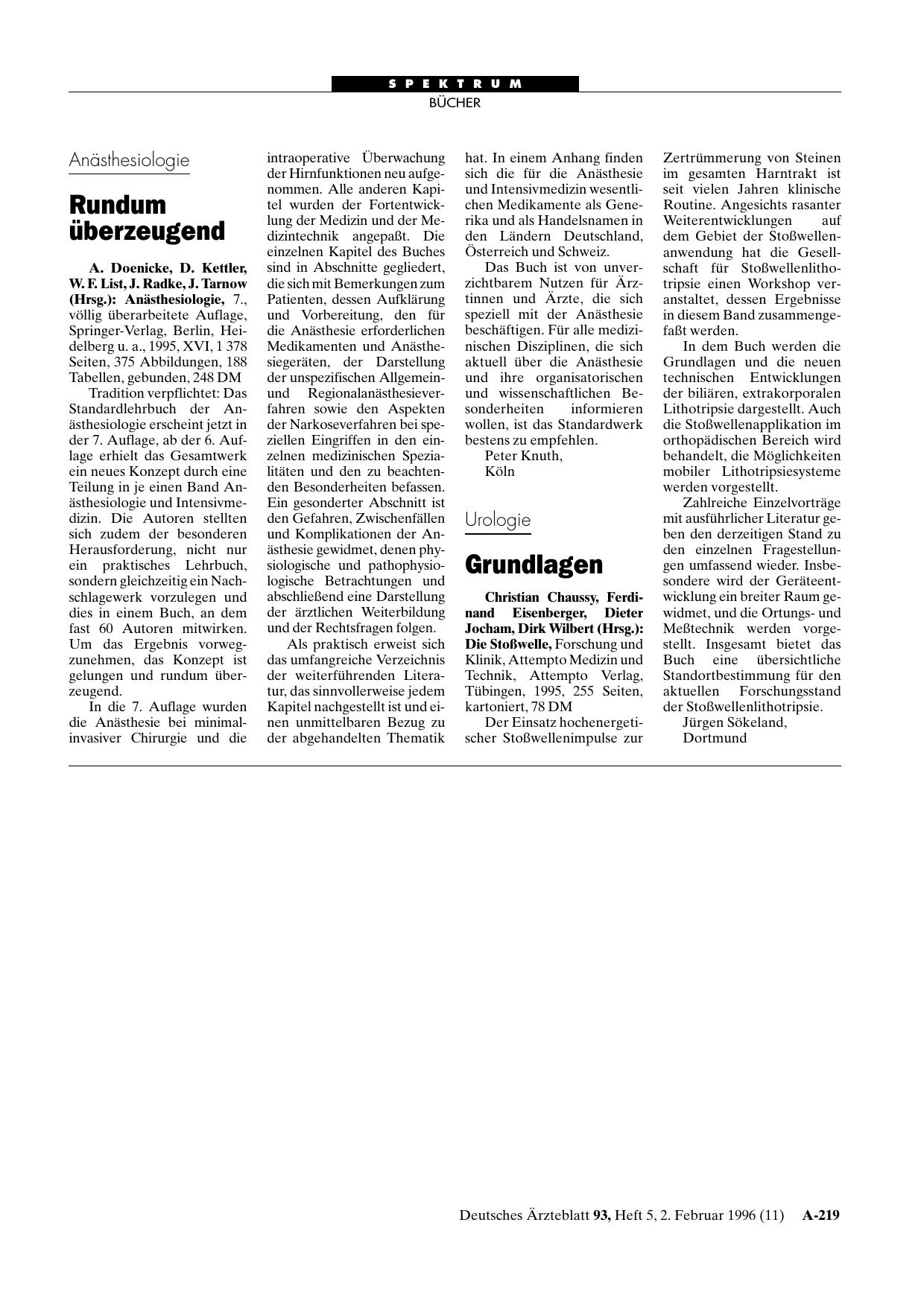 Vorschauseite 1: Die Stoßwelle