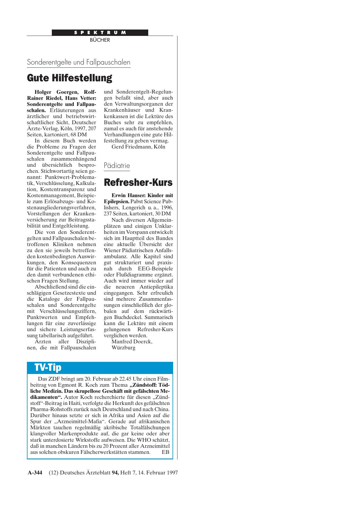 Vorschauseite 1: Kinder mit Epilepsien