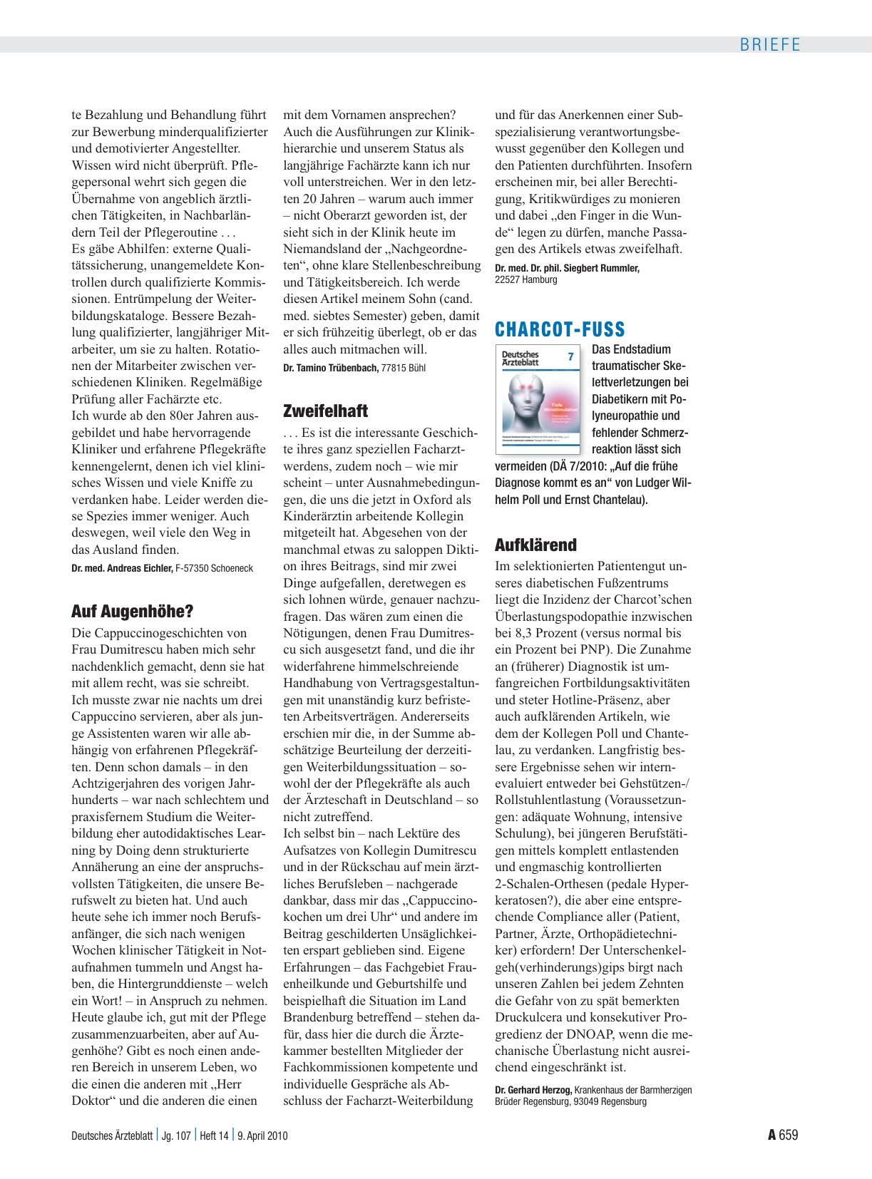 Vorschauseite 1: Klinikalltag: Zweifelhaft