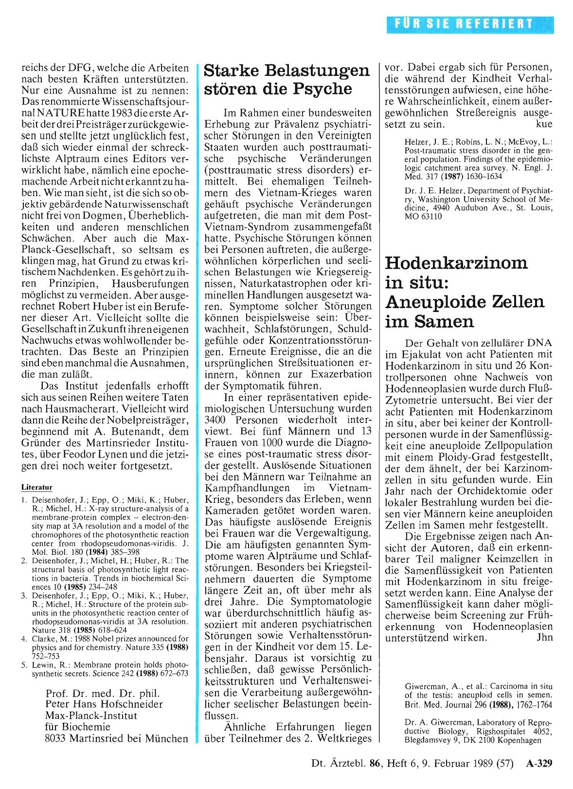 Vorschauseite 1: Hodenkarzinom in situ: Aneuploide Zellen im Samen