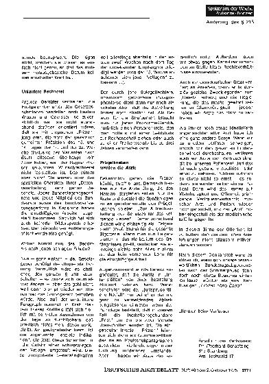 Vorschauseite 1: Vom „Fach“ und „Facharzt für Psychotherapie“