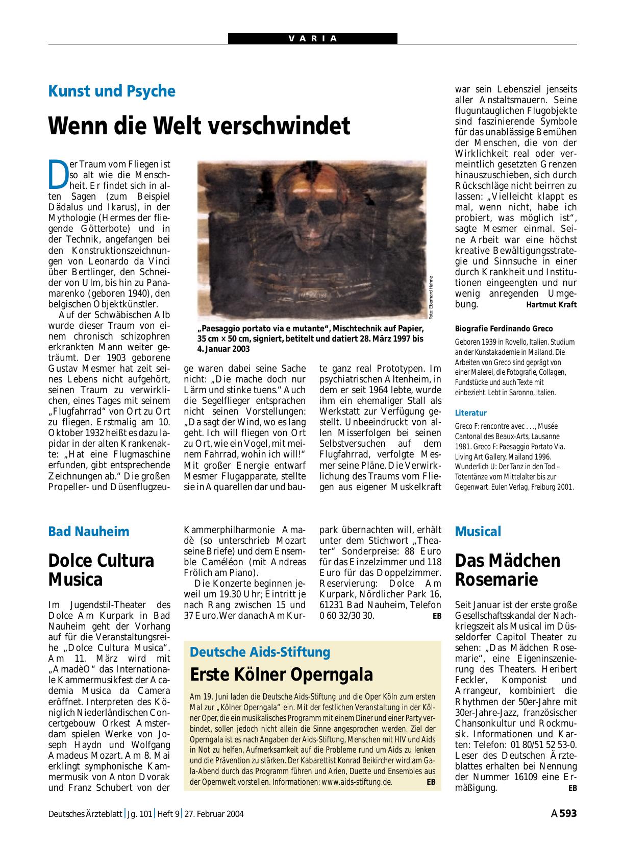 Vorschauseite 1: Bad Nauheim: Dolce Cultura Musica