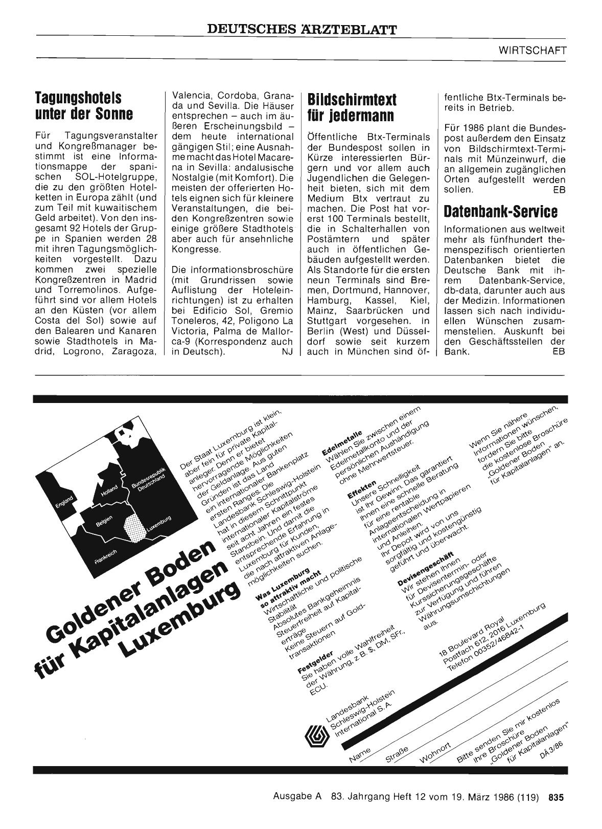 Vorschauseite 1: Datenbank-Service